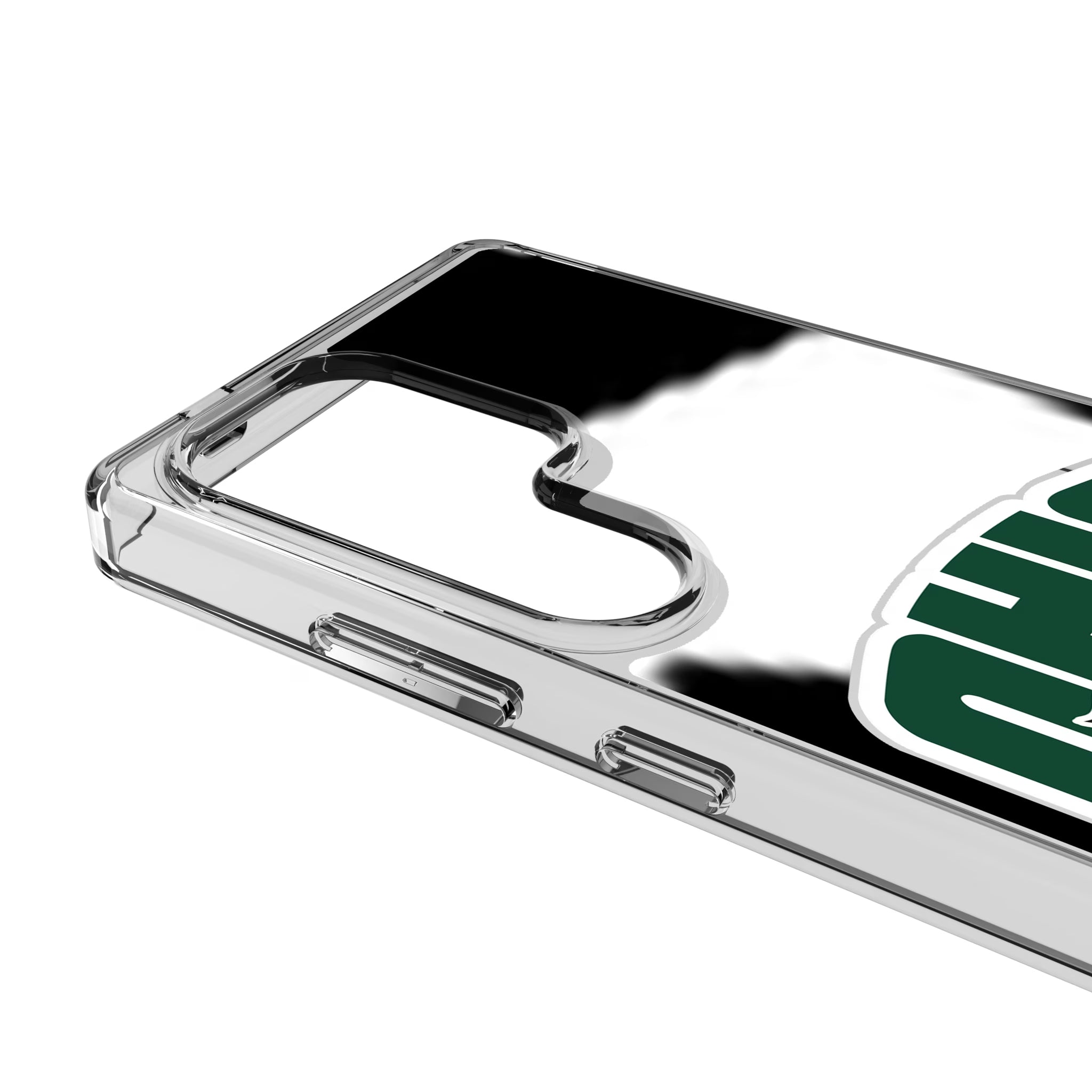 Ohio University Bobcats Personalized EndZone Plus Galaxy Clear Phone Case for Samsung Galaxy - Detail