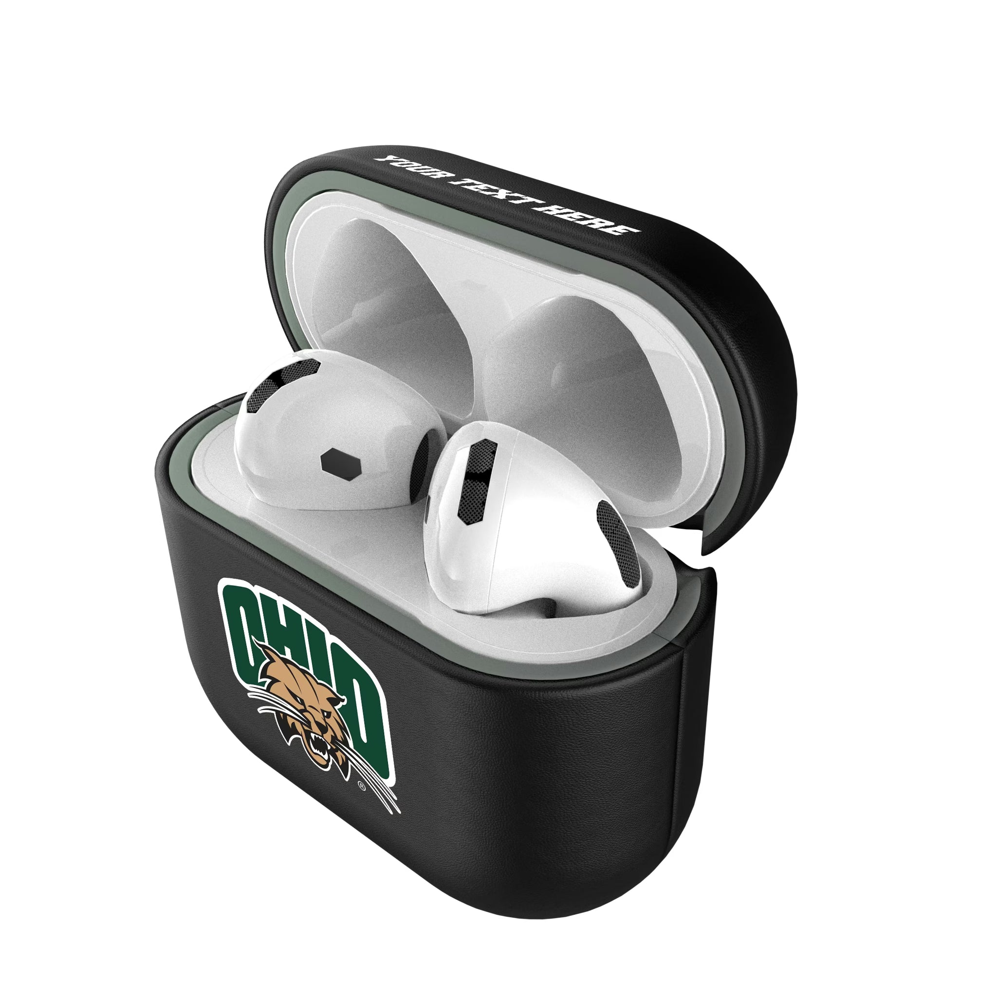 Ohio University Bobcats Personalized Insignia AirPods AirPod Case Cover#Device_AirPods 4