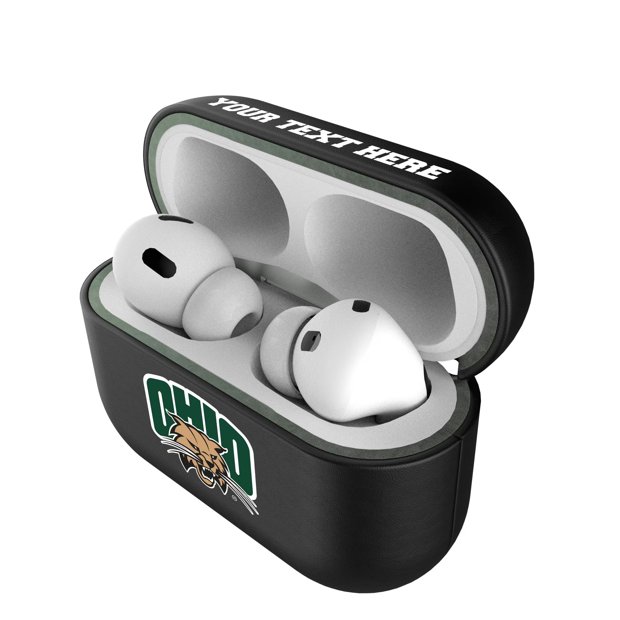 Ohio University Bobcats Personalized Insignia AirPods AirPod Case Cover#Device_AirPods Pro 1st Gen