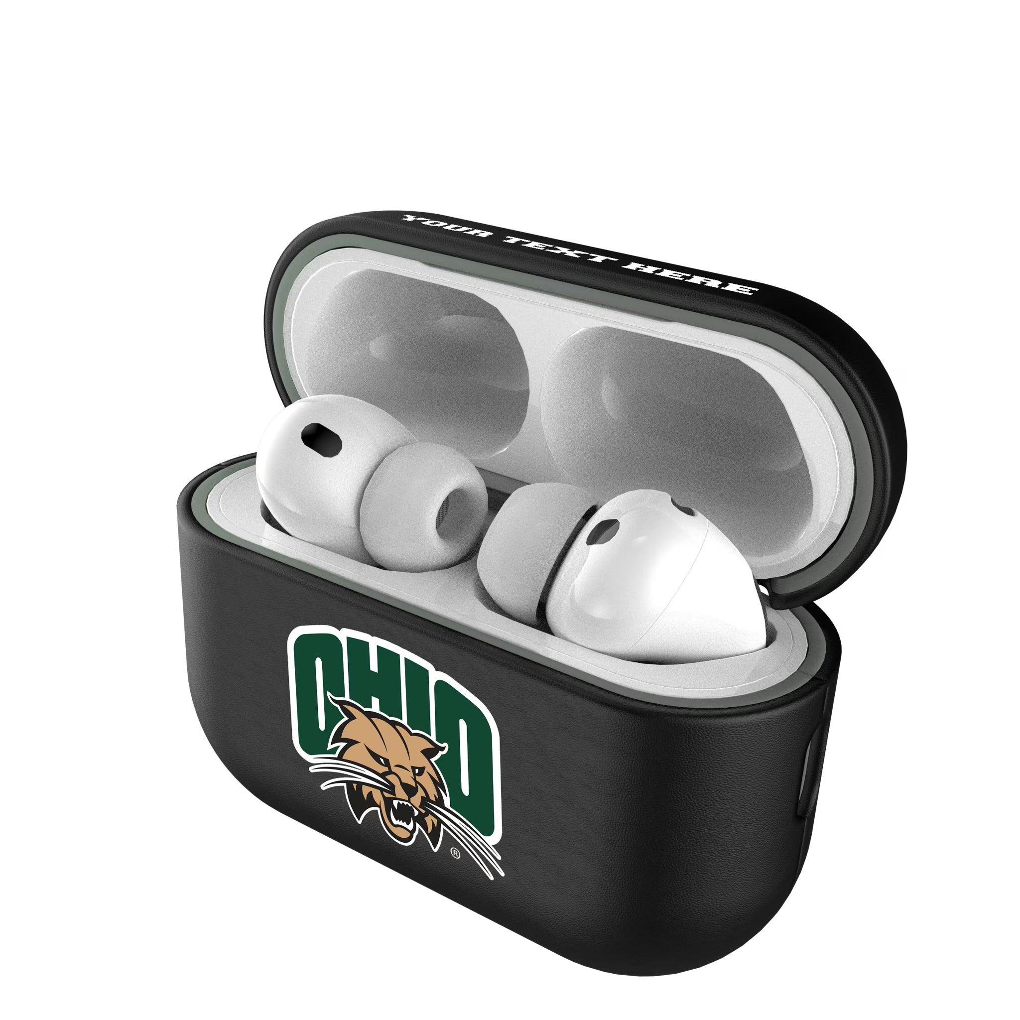 Ohio University Bobcats Personalized Insignia AirPods AirPod Case Cover#Device_AirPods Pro 3