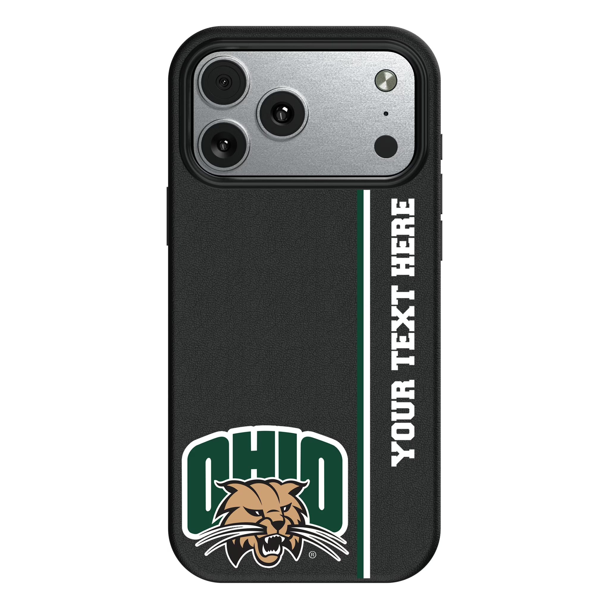 Ohio University Bobcats Personalized Sidebard iPhone MagSafe Compatible Phone Case for Apple iPhone#Device_iPhone 17 Pro Max