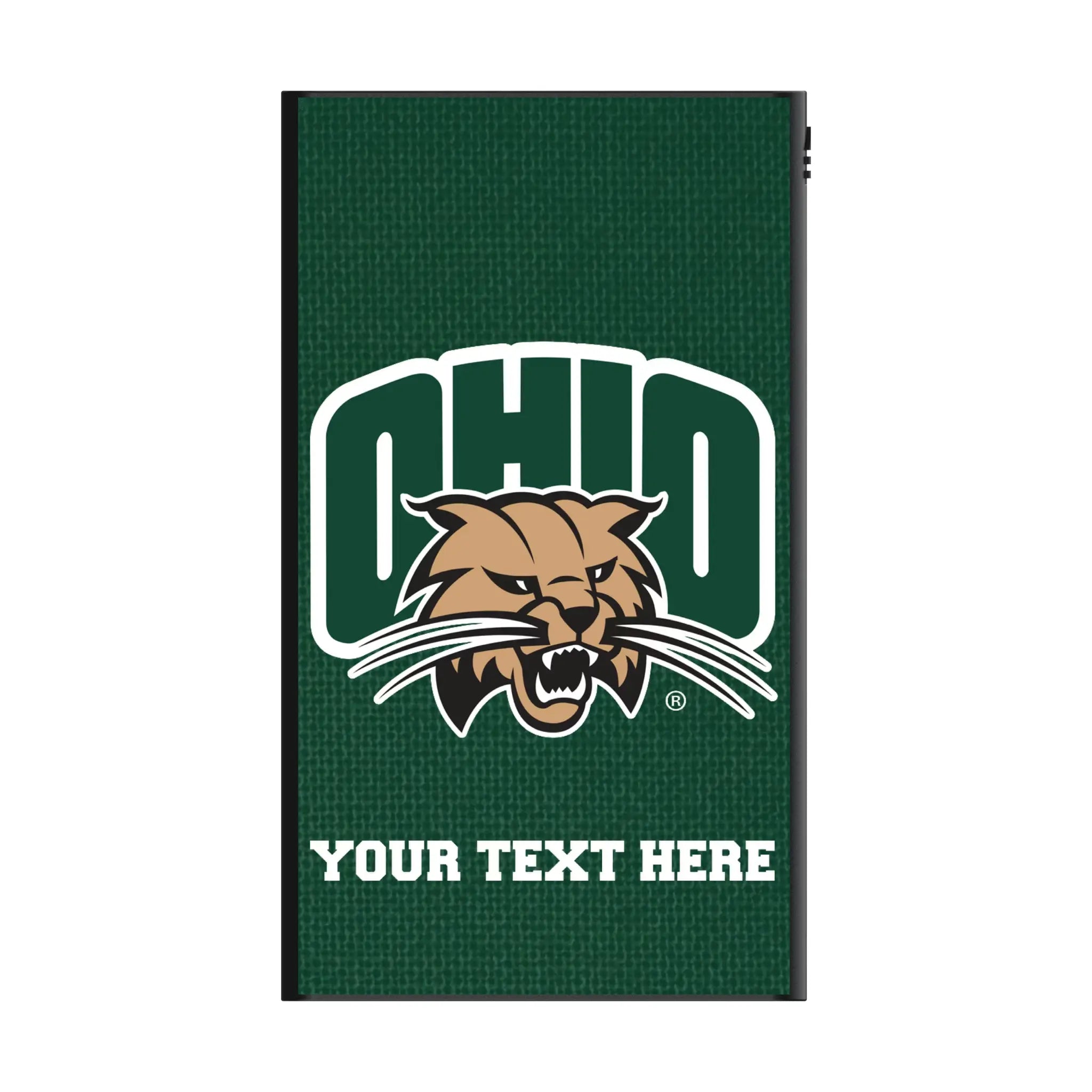 Ohio University Bobcats Personalized Solid 5000mAh Flat Power Bank