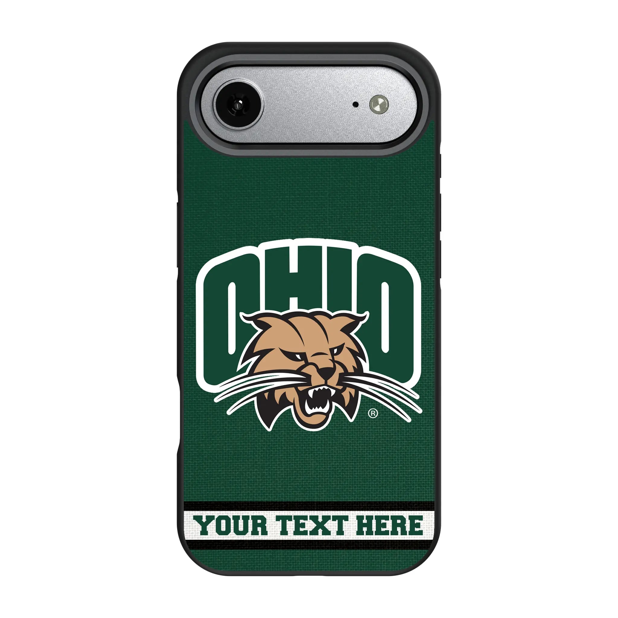 Ohio University Bobcats Personalized Stripe iPhone Bump Phone Case for Apple iPhone#Device_iPhone Air