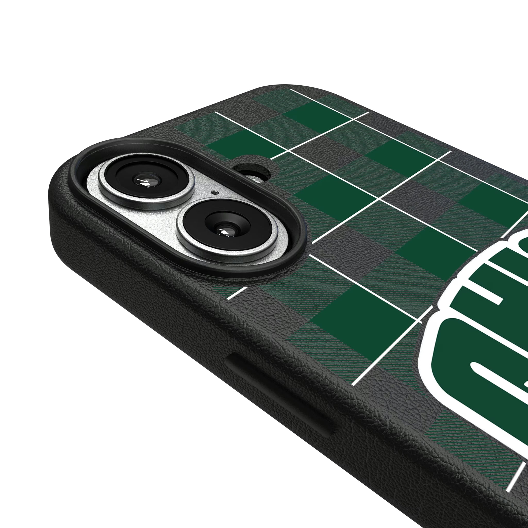 Ohio University Bobcats Plaid iPhone MagSafe Compatible Phone Case for Apple iPhone - Detail#Device_iPhone 17