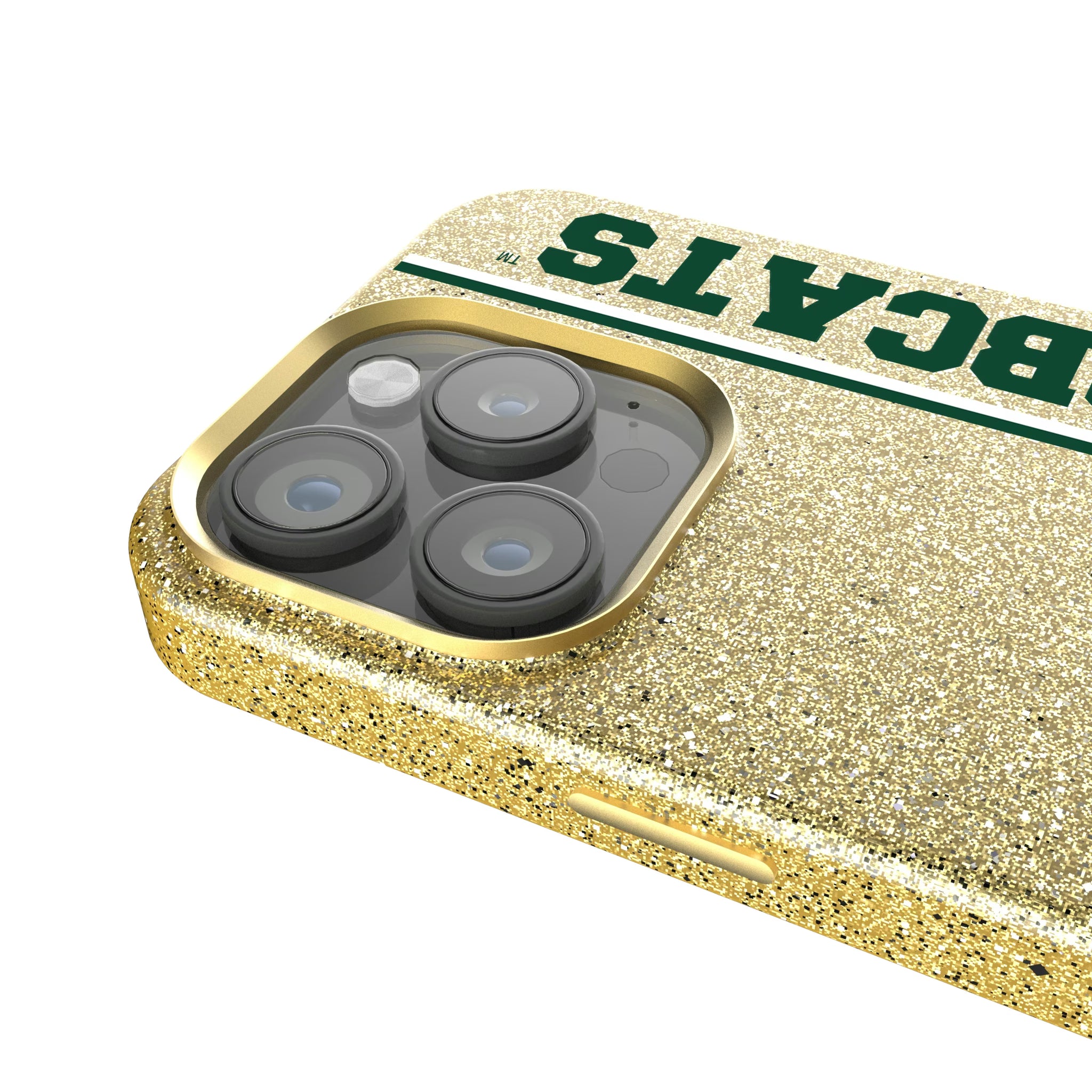 Ohio University Bobcats Sidebar iPhone Bling Phone Case for Apple iPhone - Detail