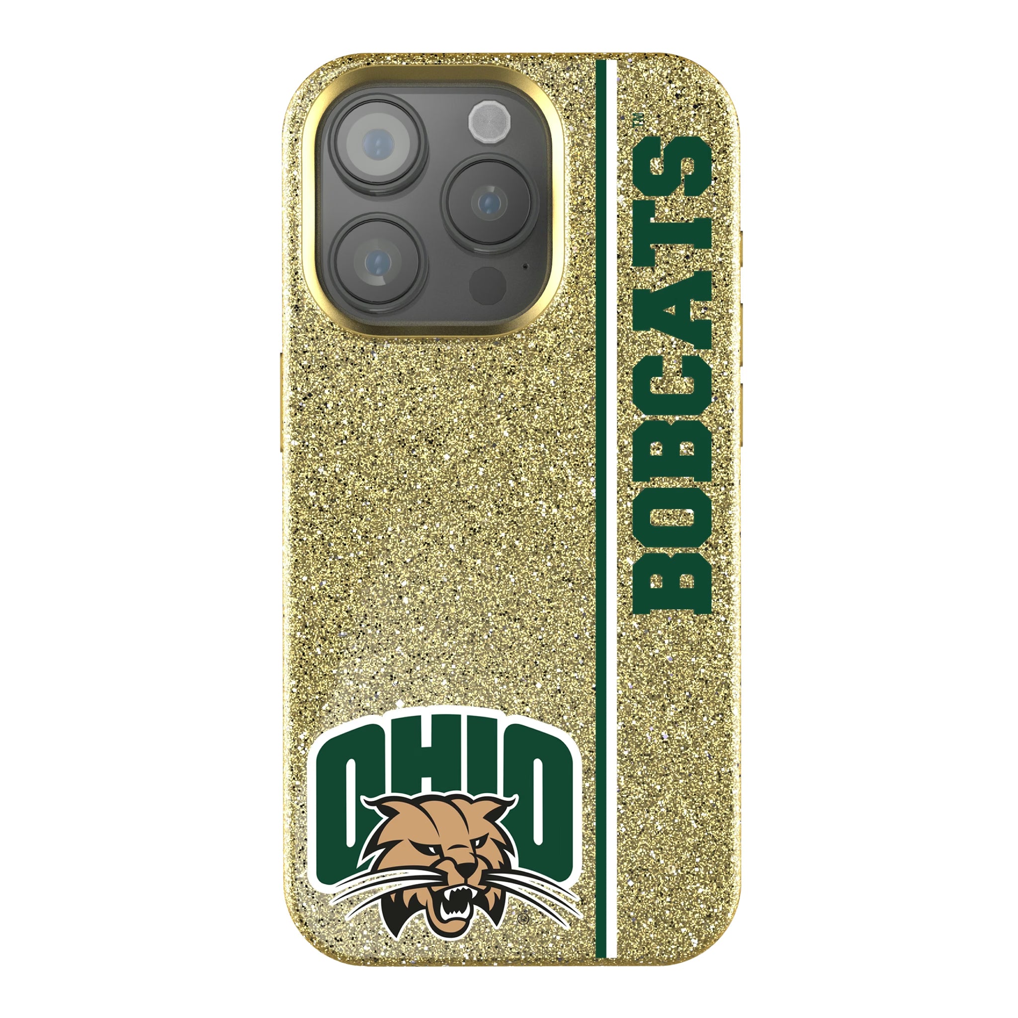 Ohio University Bobcats Sidebar iPhone Bling Phone Case for Apple iPhone