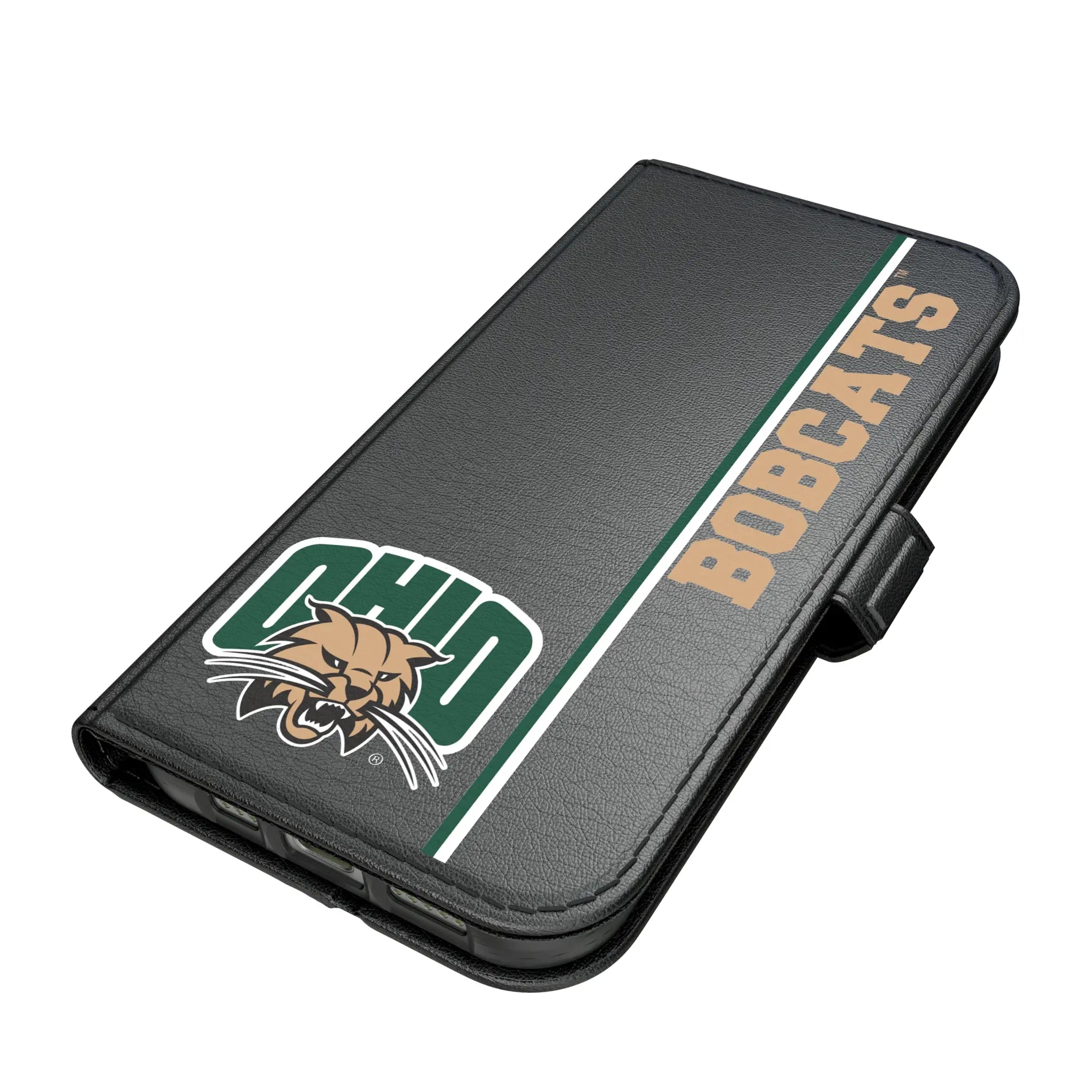 Ohio University Bobcats Sidebar iPhone Folio Phone Case for Apple iPhone#Device_iPhone 17