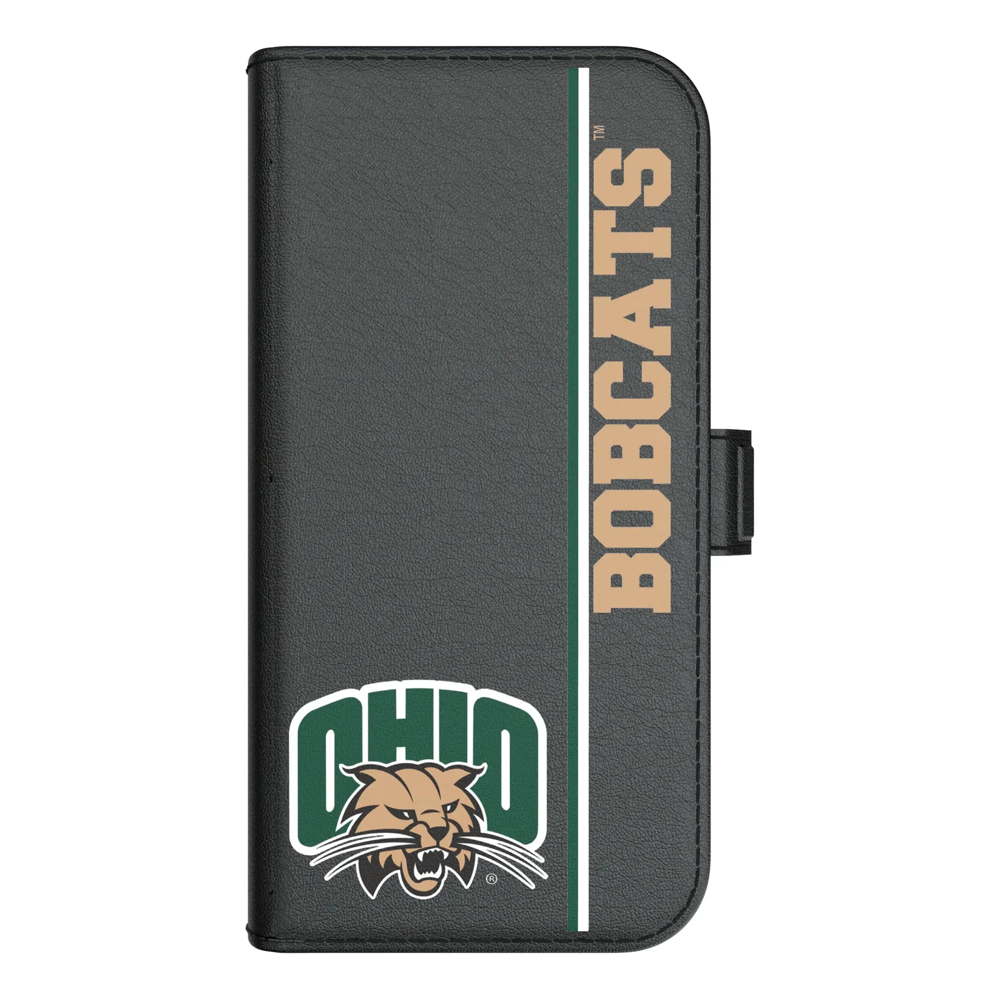 Ohio University Bobcats Sidebar iPhone Folio Phone Case for Apple iPhone#Device_iPhone 17 Pro
