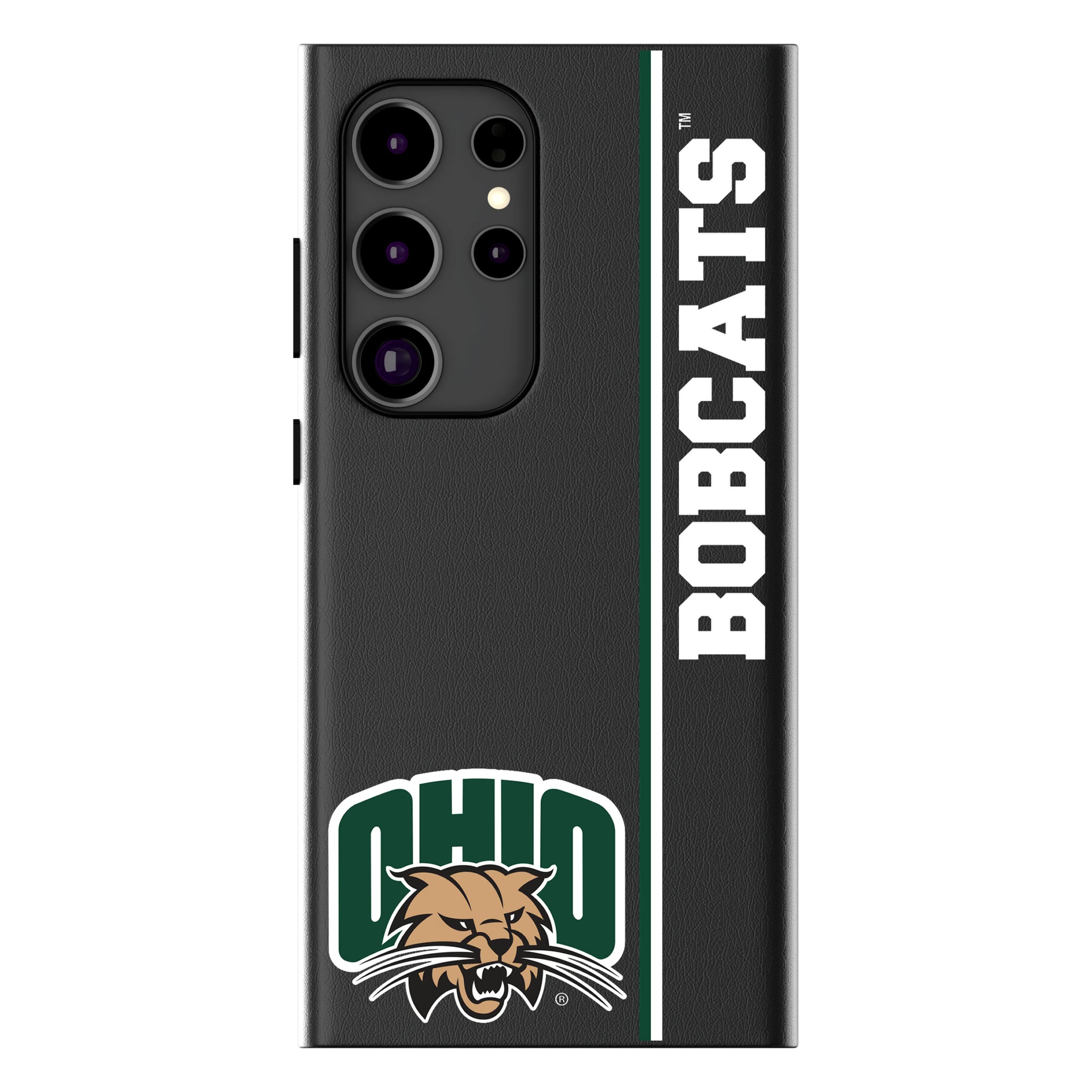 Ohio University Bobcats Sidebar Galaxy MagSafe Compatible Phone Case for Samsung Galaxy