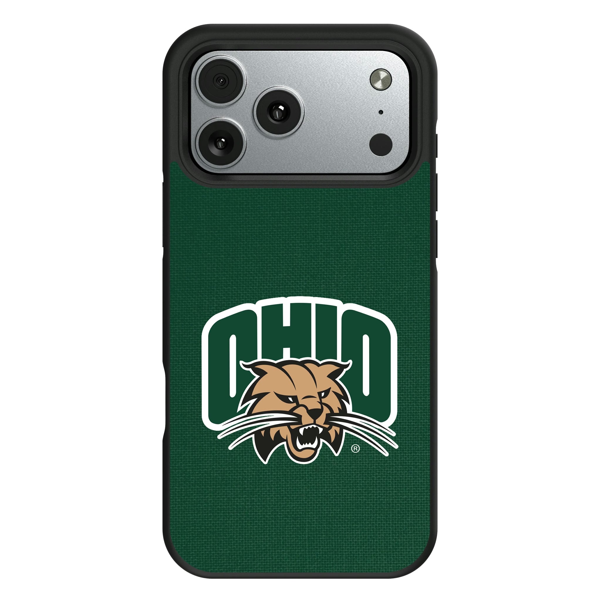 Ohio University Bobcats Solid iPhone Bump Phone Case for Apple iPhone#Device_iPhone 17 Pro Max