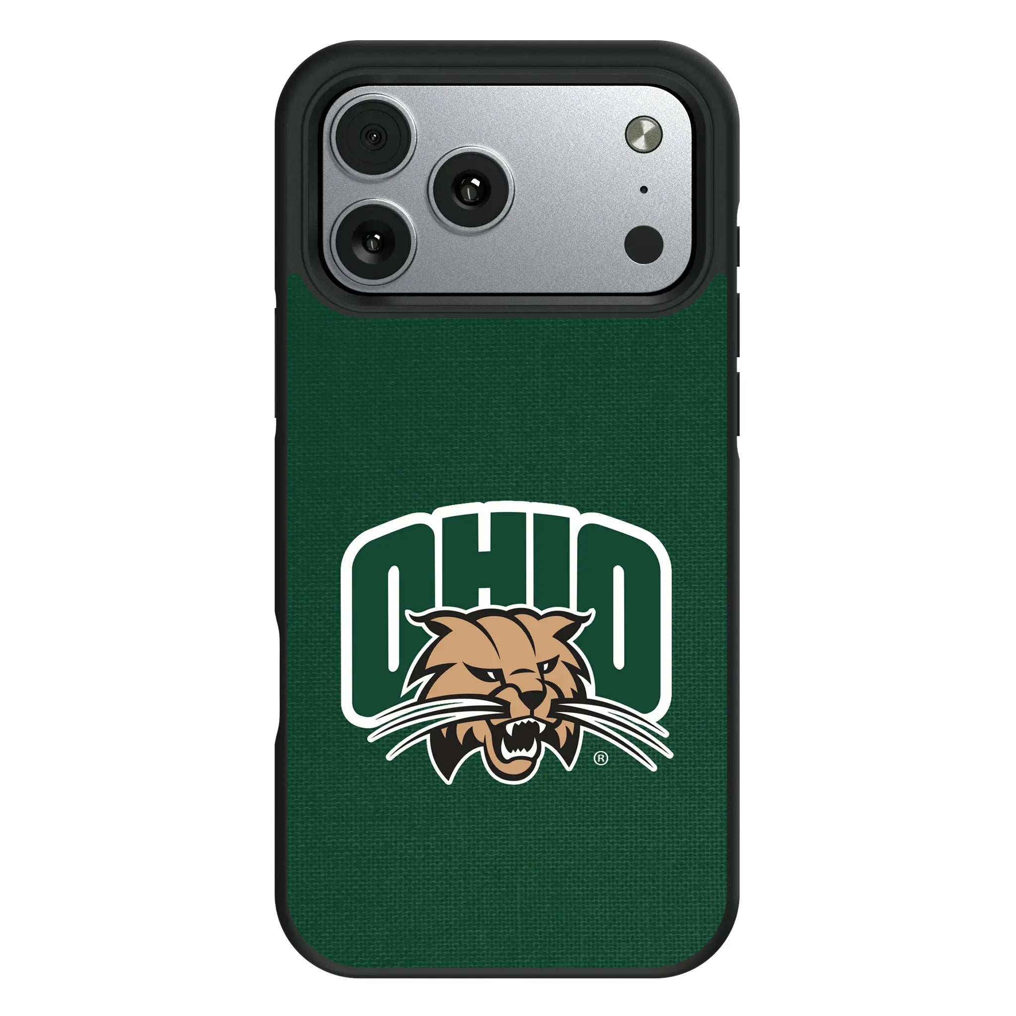 Ohio University Bobcats Solid iPhone Bump Phone Case for Apple iPhone#Device_iPhone 17 Pro Max