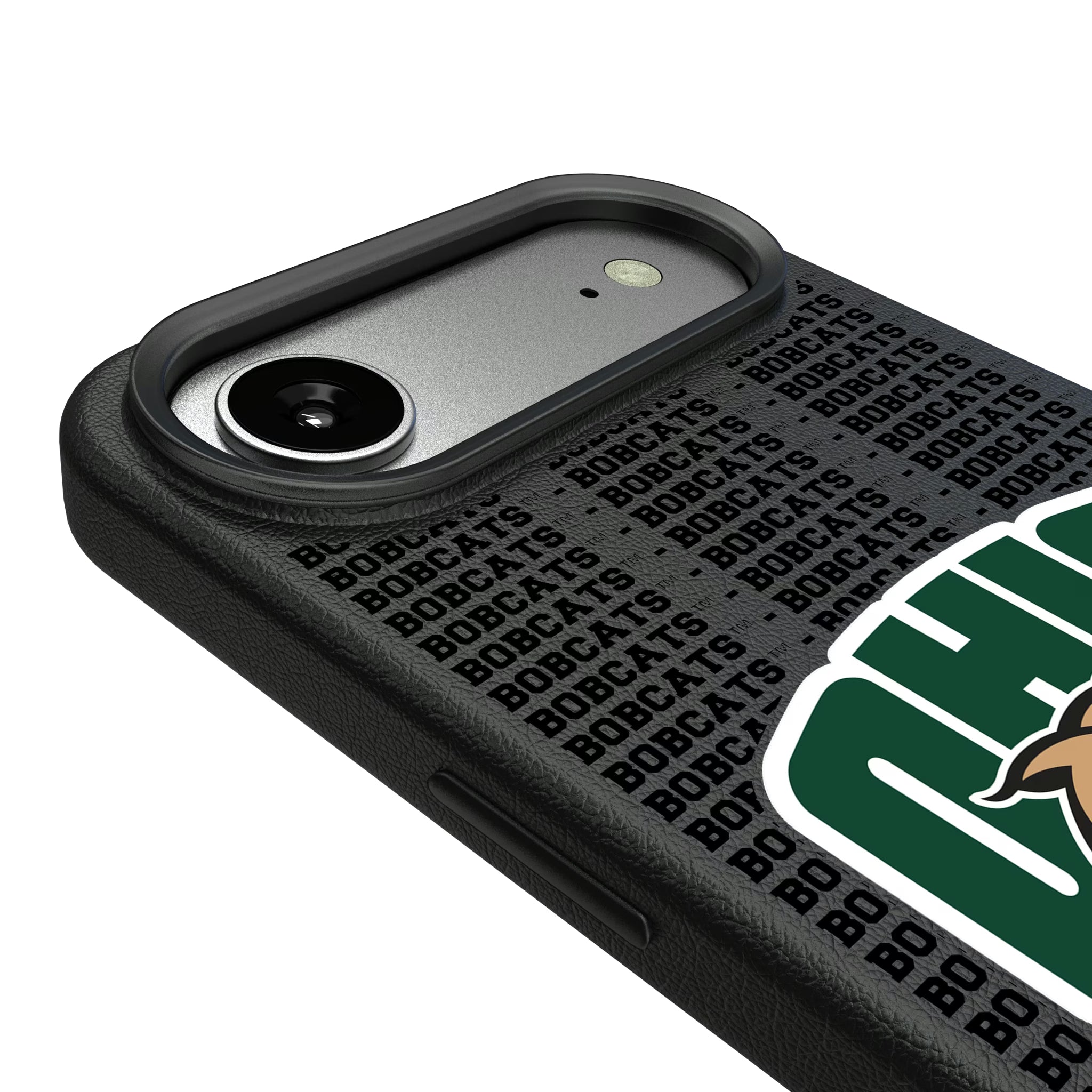 Ohio University Bobcats Text Backdrop iPhone MagSafe Compatible Phone Case for Apple iPhone - Detail#Device_iPhone Air