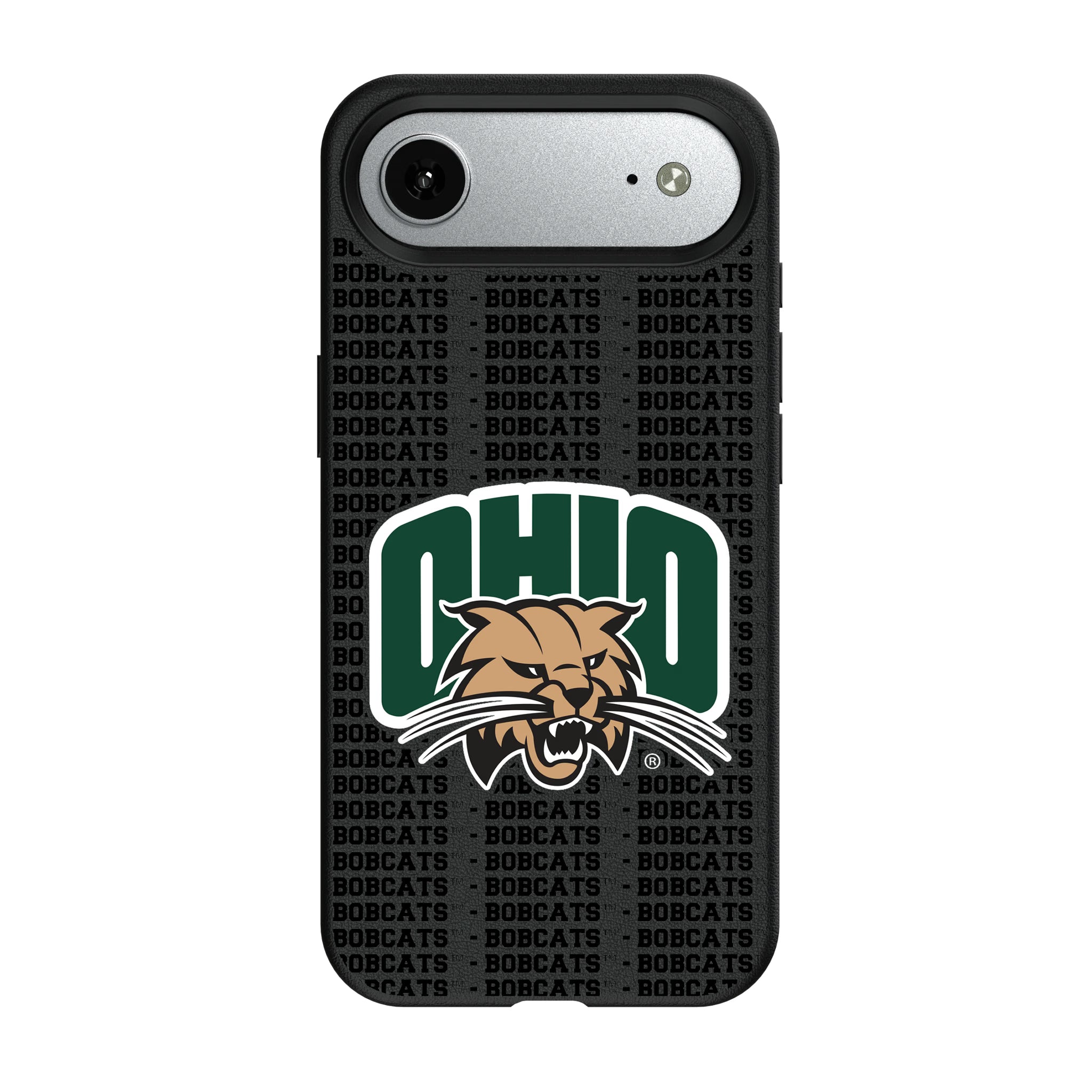 Ohio University Bobcats Text Backdrop iPhone MagSafe Compatible Phone Case for Apple iPhone#Device_iPhone Air