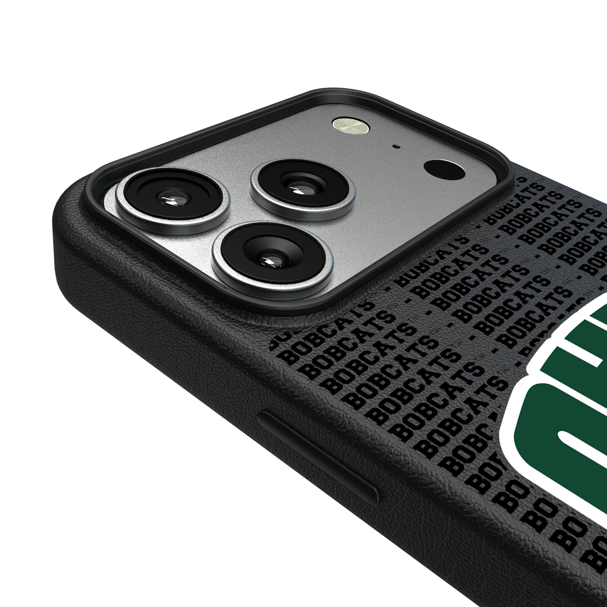 Ohio University Bobcats Text Backdrop iPhone MagSafe Compatible Phone Case for Apple iPhone - Detail#Device_iPhone 17 Pro