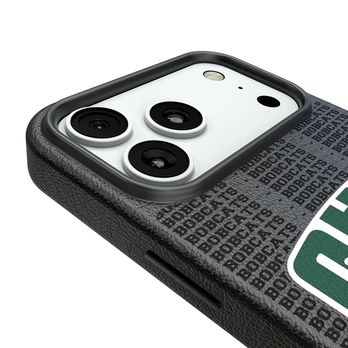 Ohio University Bobcats Text Backdrop iPhone MagSafe Compatible Phone Case for Apple iPhone - Detail#Device_iPhone 18 Pro Max