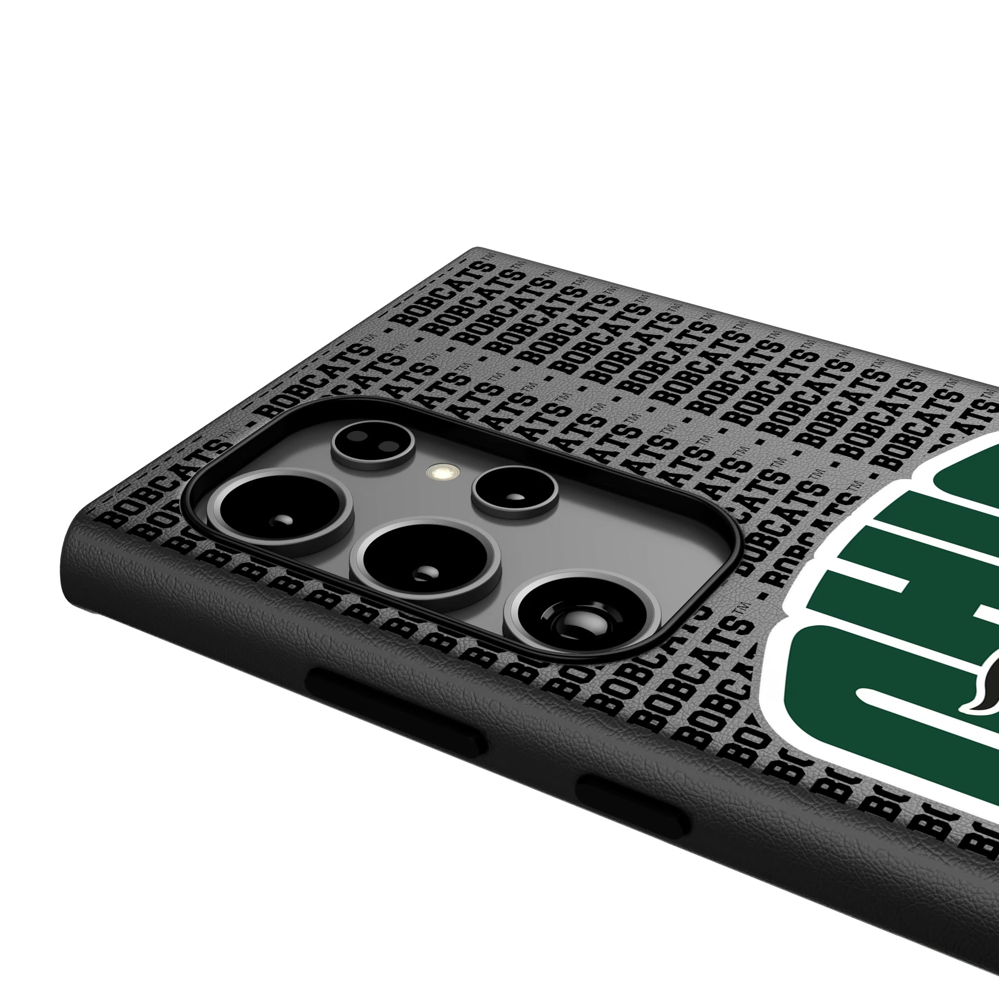 Ohio University Bobcats Text Backdrop Galaxy MagSafe Compatible Phone Case for Samsung Galaxy - Detail