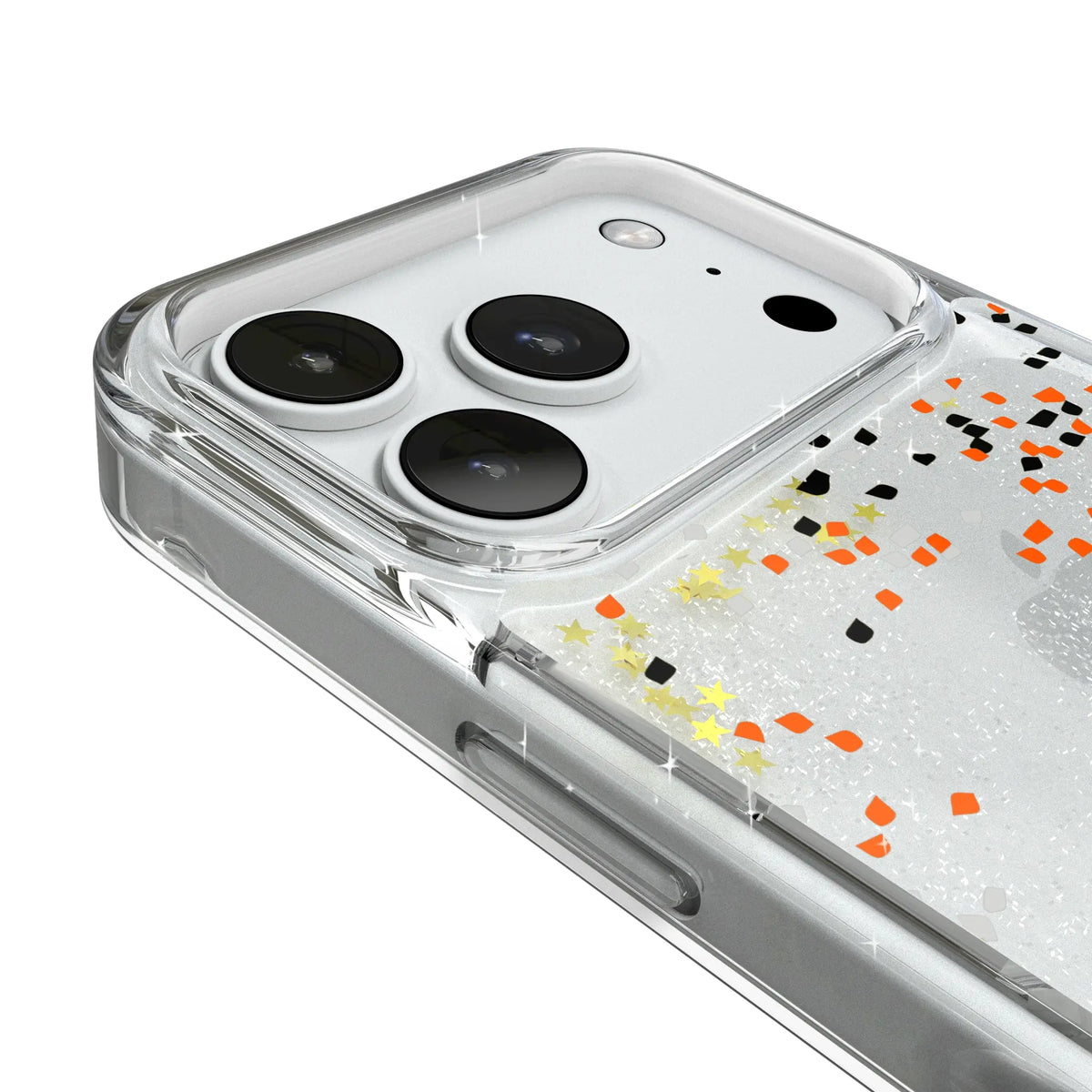 Oklahoma State University Cowboys Confetti iPhone Glitter Phone Case for Apple iPhone - Detail#Device_iPhone 18 Pro