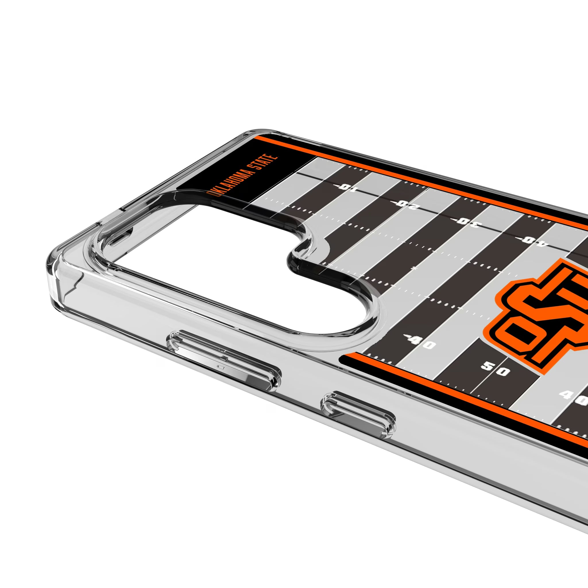 Oklahoma State University Cowboys Field Galaxy Clear Phone Case for Samsung Galaxy - Detail