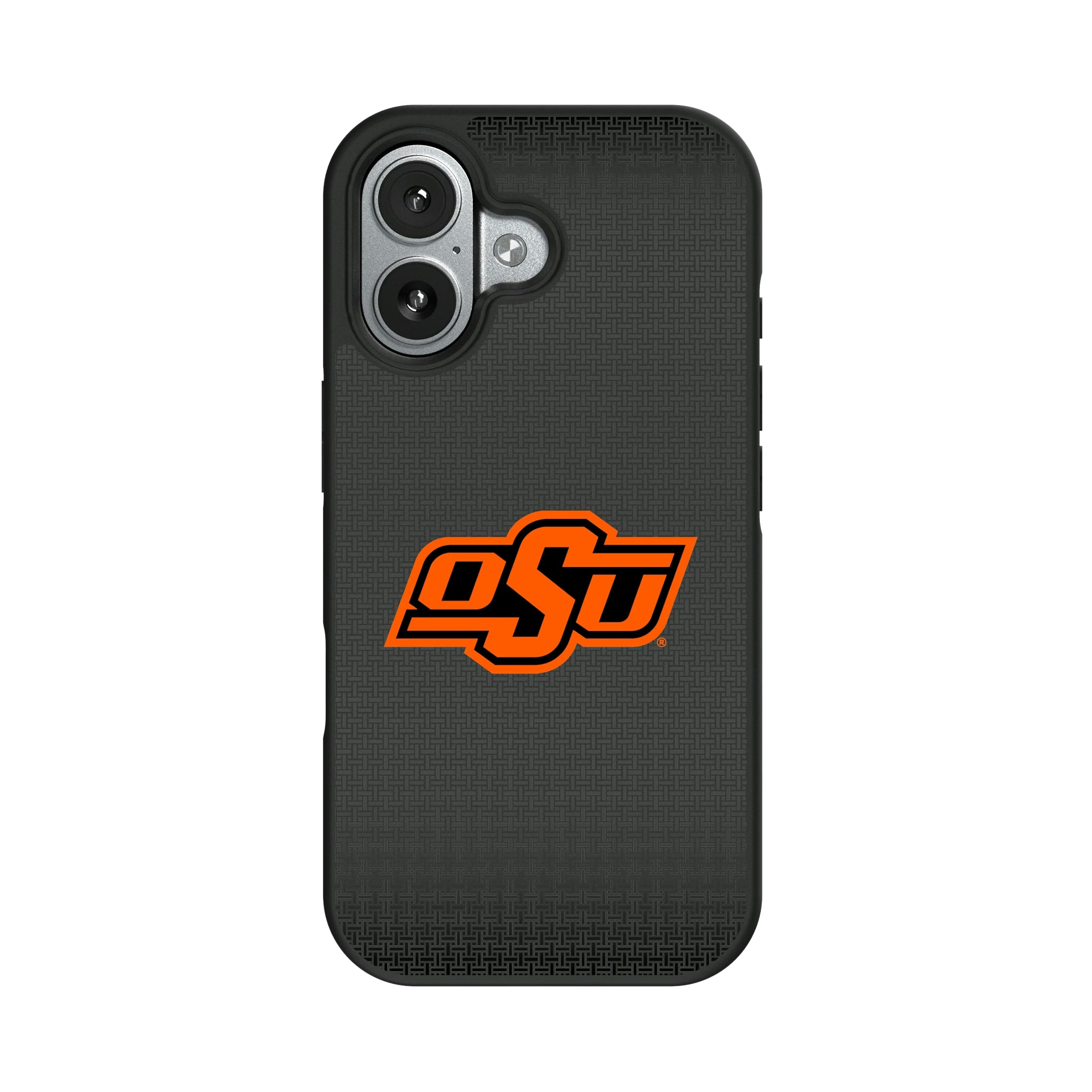 Oklahoma State University Cowboys Linen iPhone Bump Phone Case for Apple iPhone#Device_iPhone 17