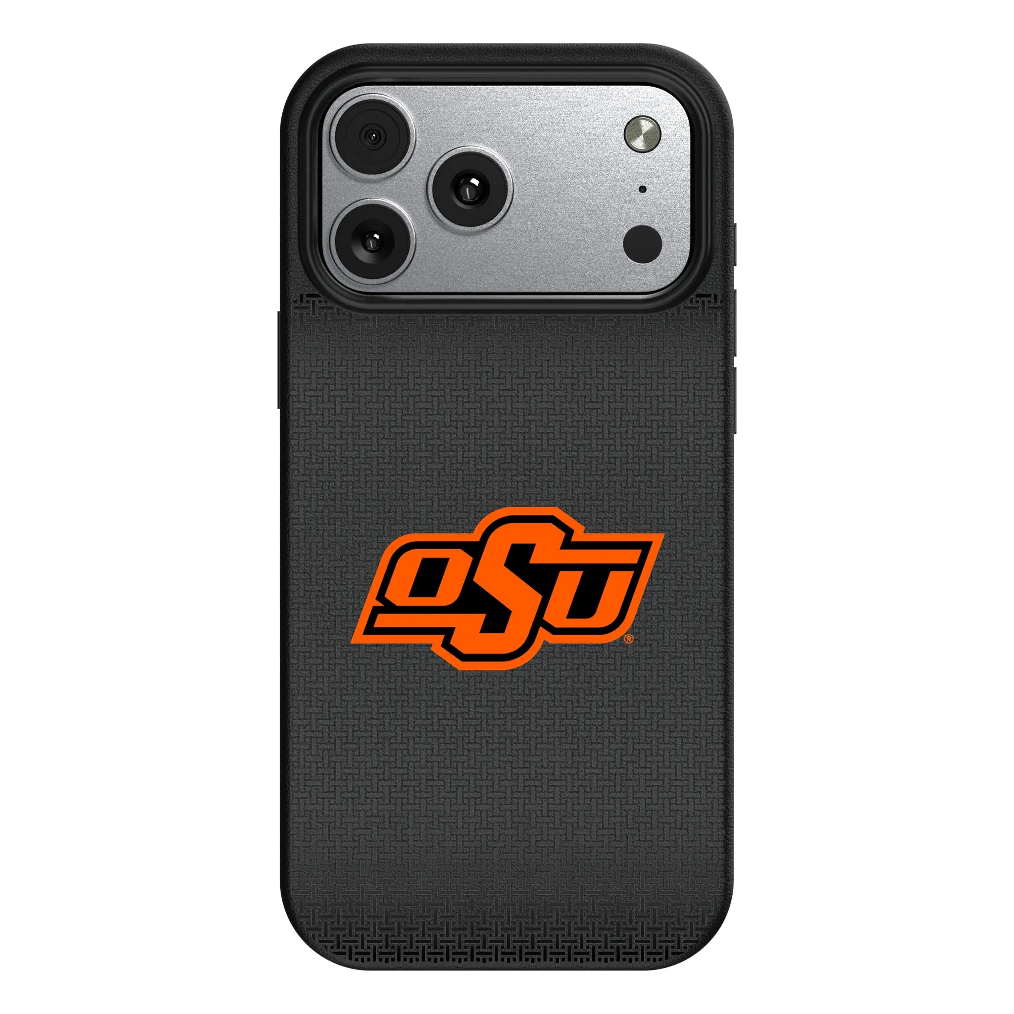 Oklahoma State University Cowboys Linen iPhone MagSafe Compatible Phone Case for Apple iPhone#Device_iPhone 17 Pro Max