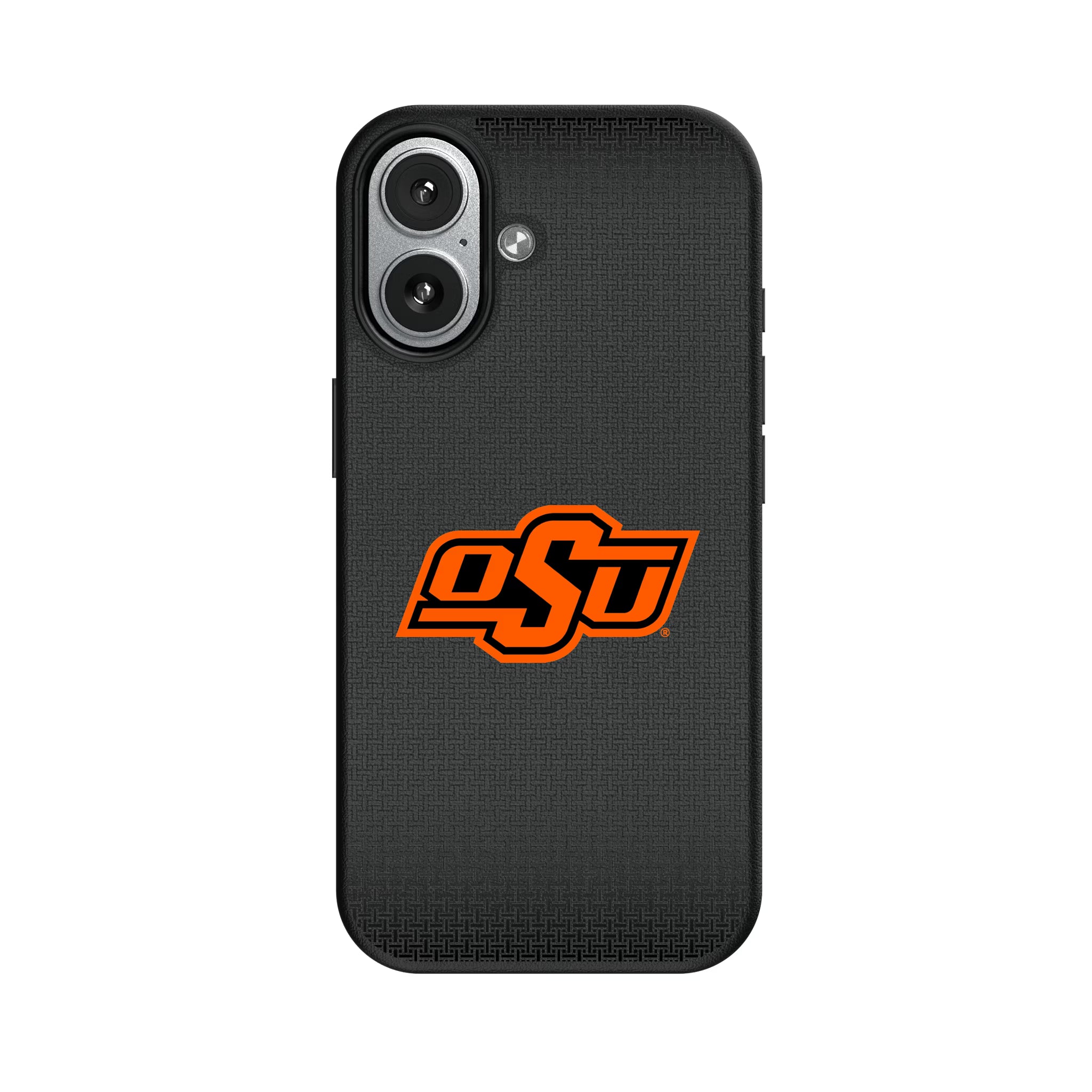 Oklahoma State University Cowboys Linen iPhone MagSafe Compatible Phone Case for Apple iPhone#Device_iPhone 17