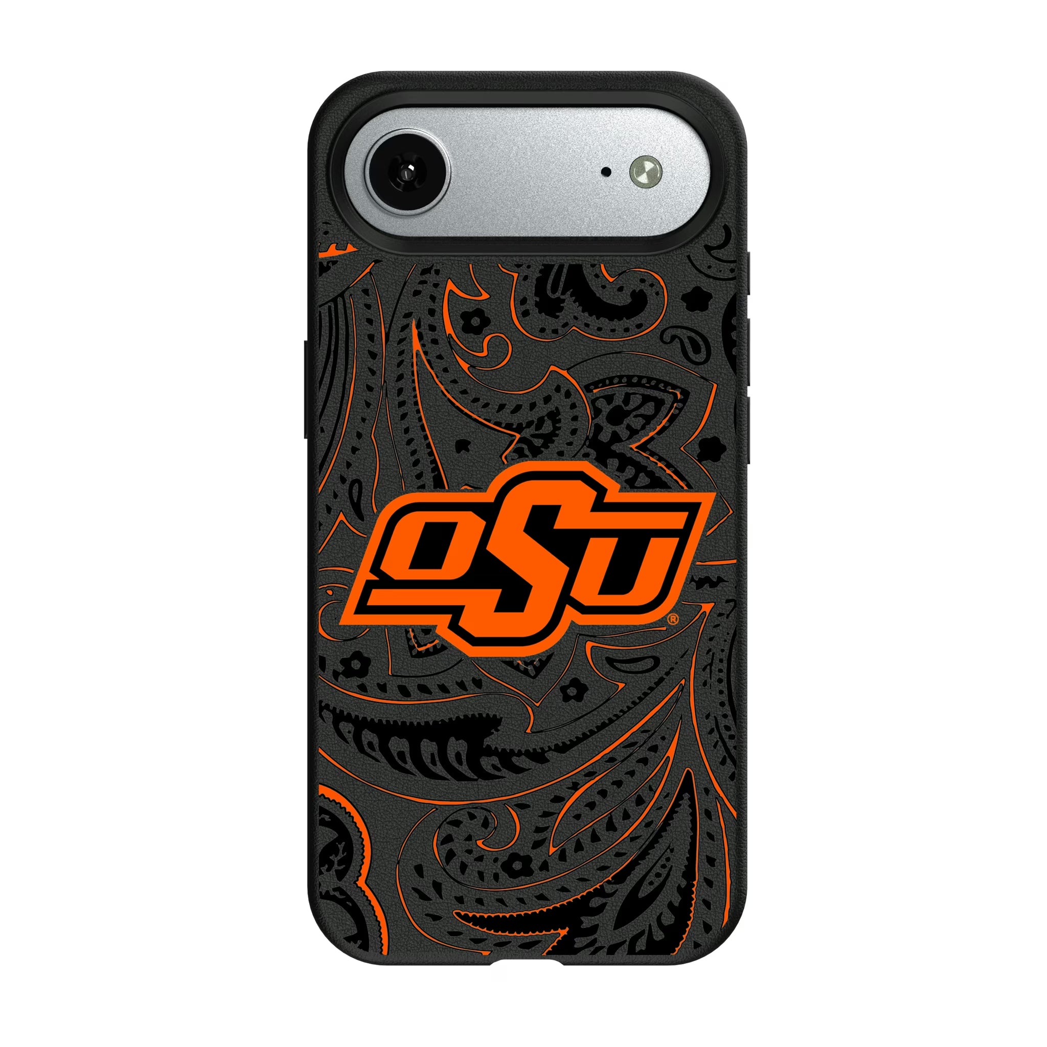Oklahoma State University Cowboys Paisley iPhone MagSafe Compatible Phone Case for Apple iPhone#Device_iPhone Air
