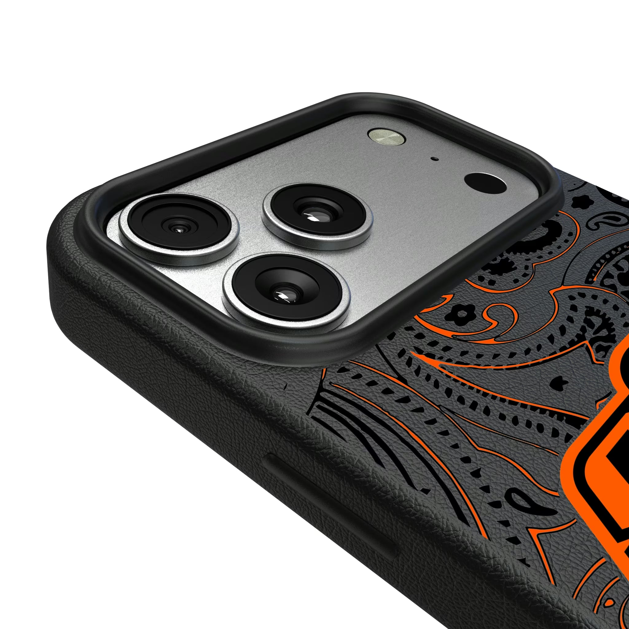 Oklahoma State University Cowboys Paisley iPhone MagSafe Compatible Phone Case for Apple iPhone - Detail#Device_iPhone 17 Pro Max