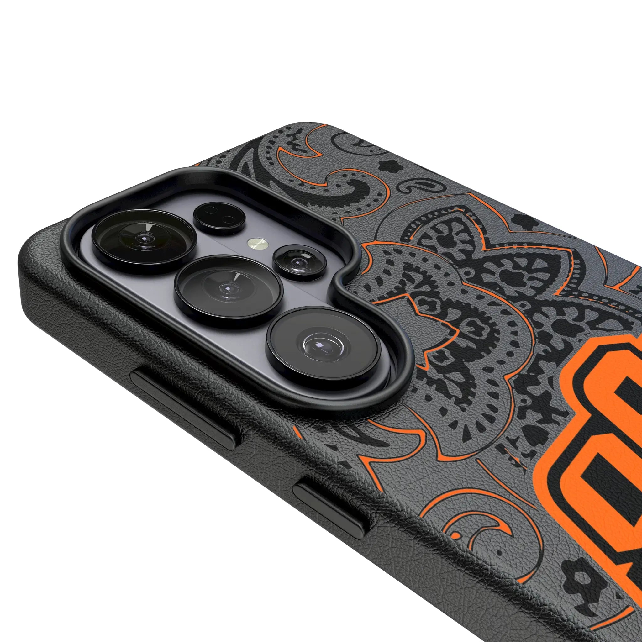 Oklahoma State University Cowboys Paisley Galaxy MagSafe Compatible Phone Case for Samsung Galaxy - Detail#Device_Galaxy S26 Ultra