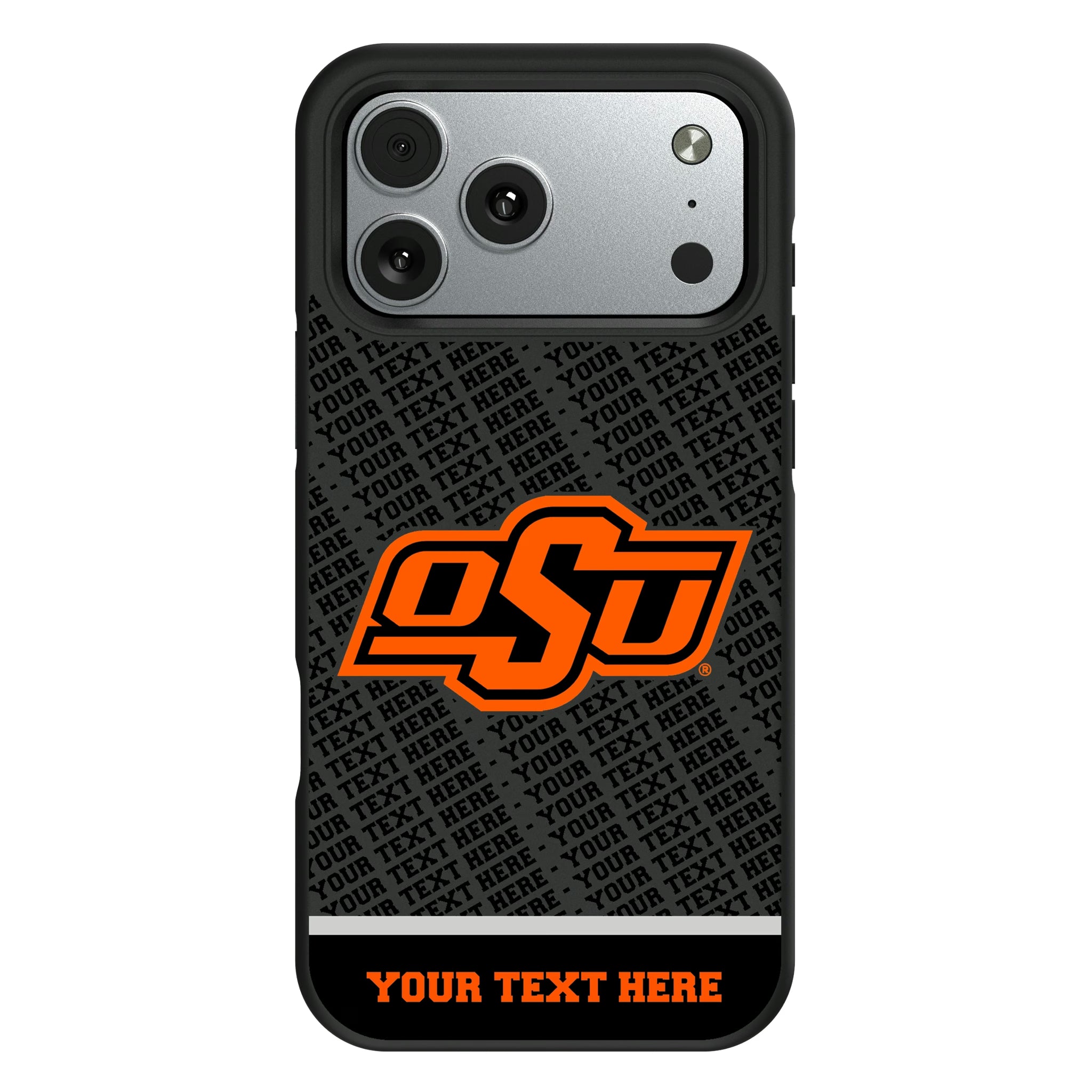 Oklahoma State University Cowboys Personalized EndZone Plus iPhone Bump Phone Case for Apple iPhone#Device_iPhone 17 Pro Max