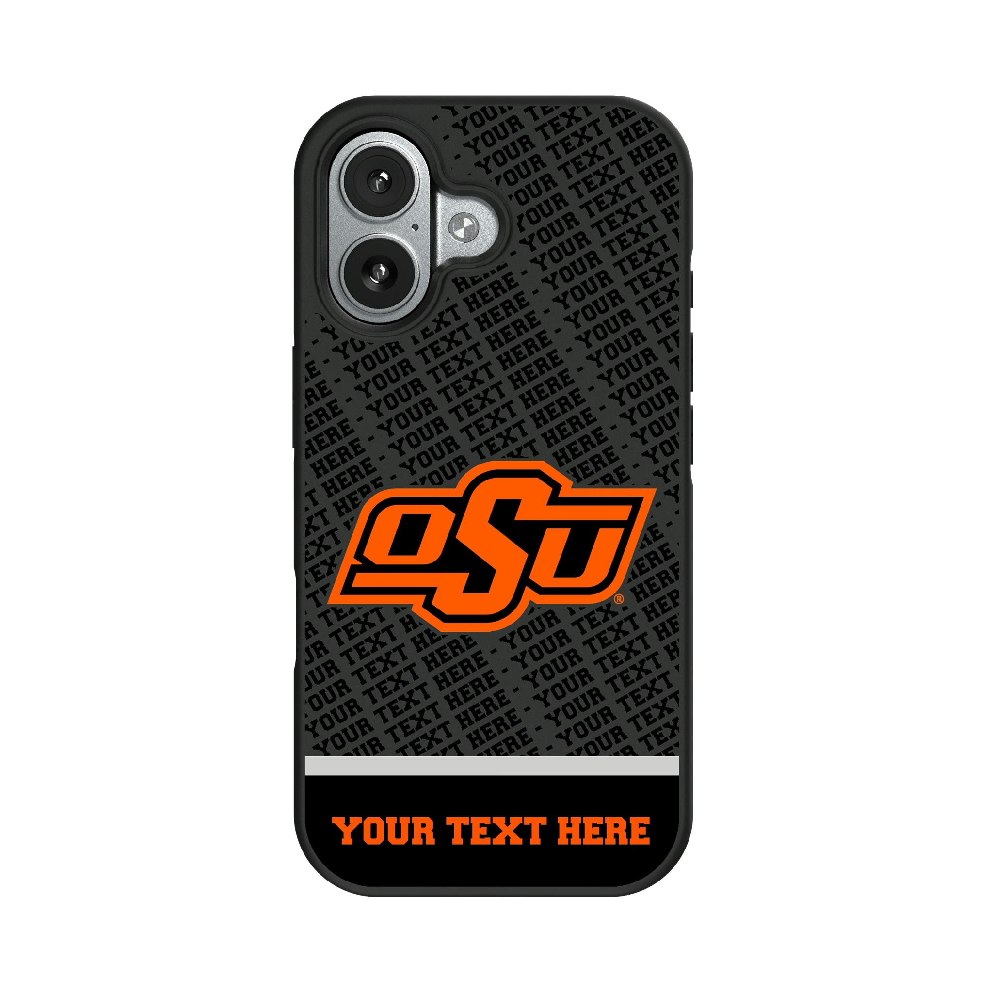 Oklahoma State University Cowboys Personalized EndZone Plus iPhone Bump Phone Case for Apple iPhone#Device_iPhone 17
