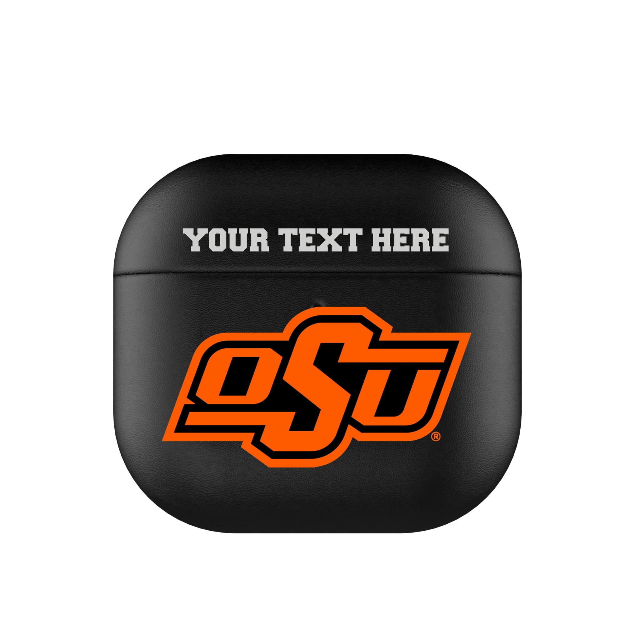 Oklahoma State University Cowboys Personalized Insignia AirPods AirPod Case Cover#Device_AirPods 4