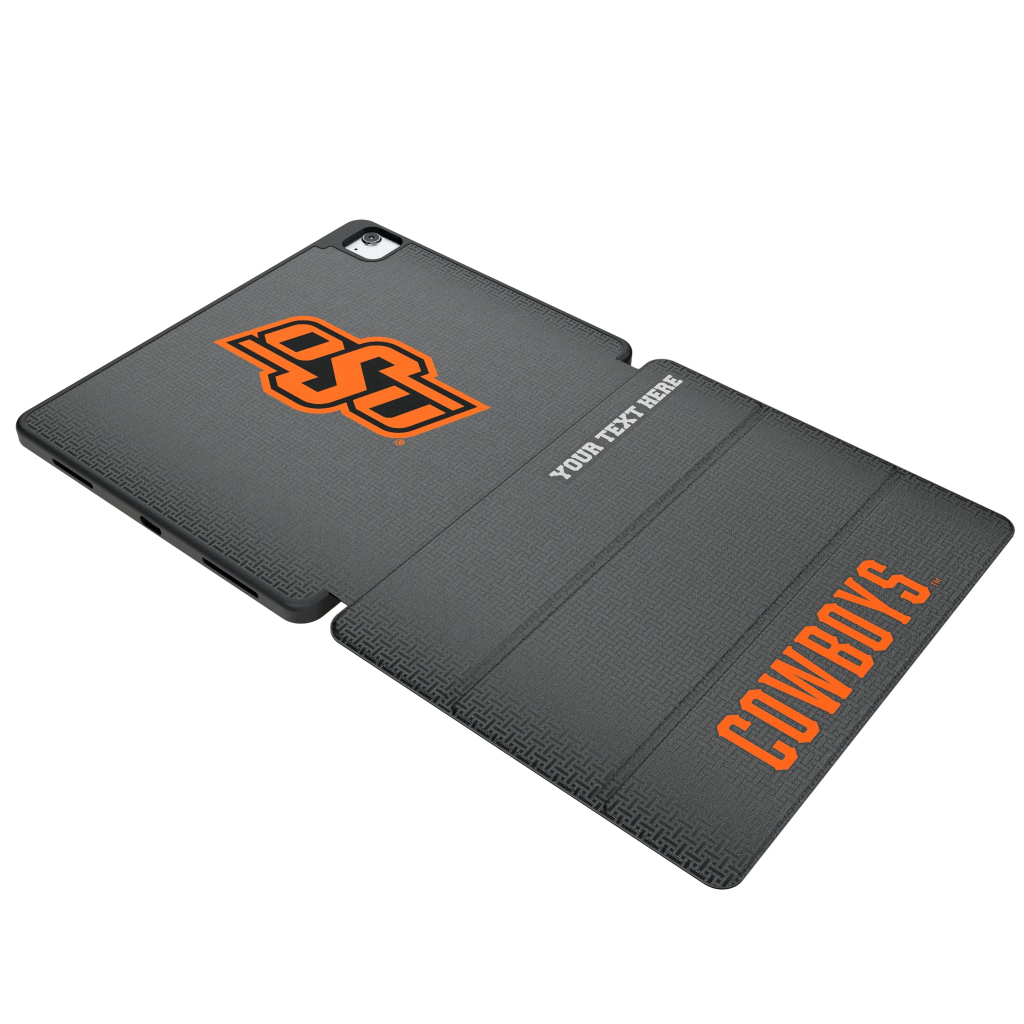 Oklahoma State University Cowboys Personalized Linen iPad Tablet Case for Apple iPad