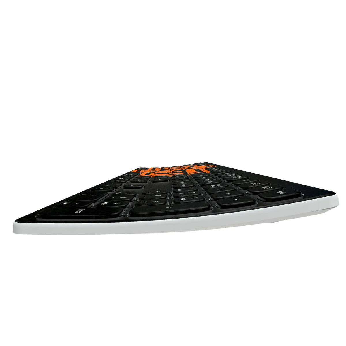 Oklahoma State University Cowboys Solid KKB605 Curved Wireless Keyboard