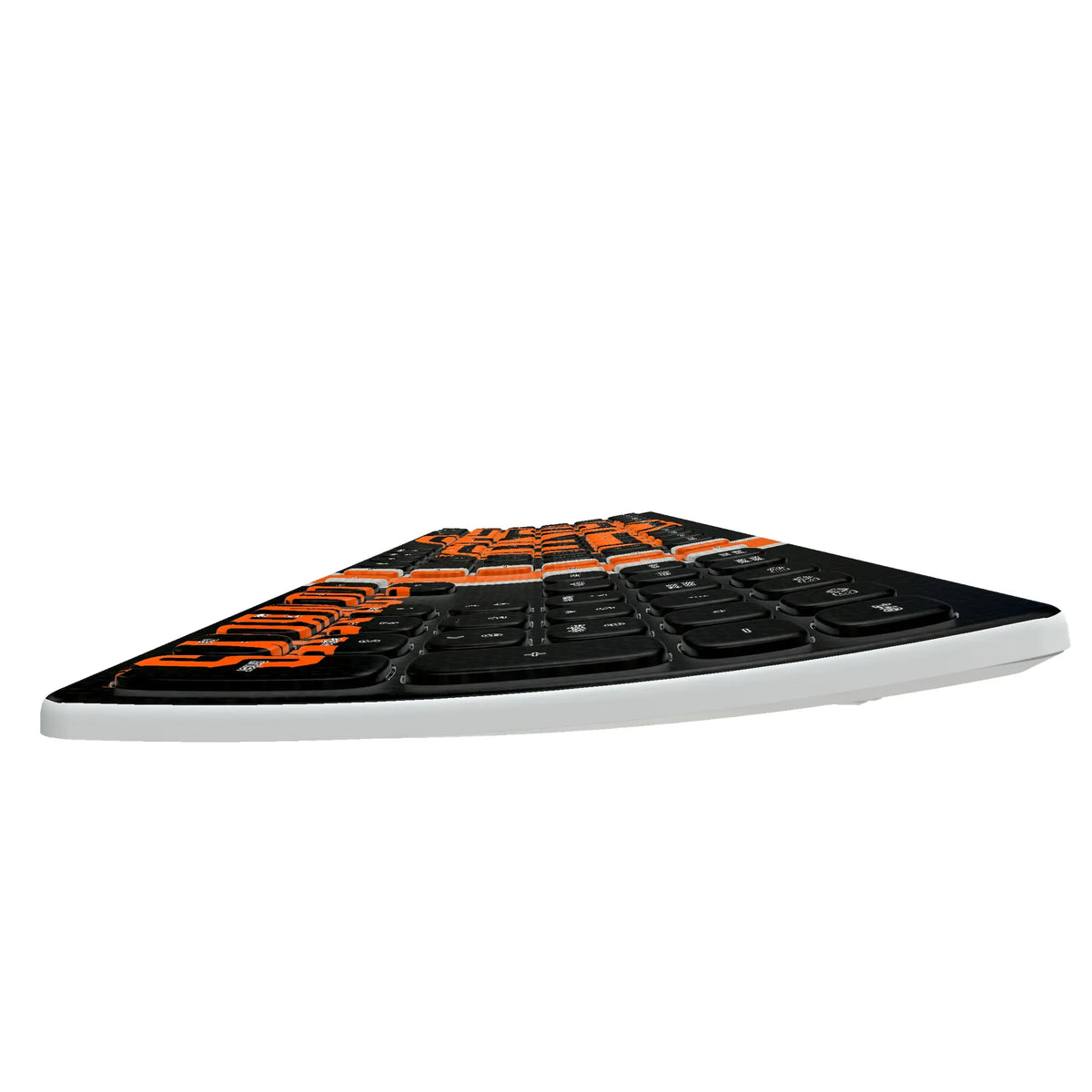 Oklahoma State University Cowboys Stripe KKB605 Curved Wireless Keyboard