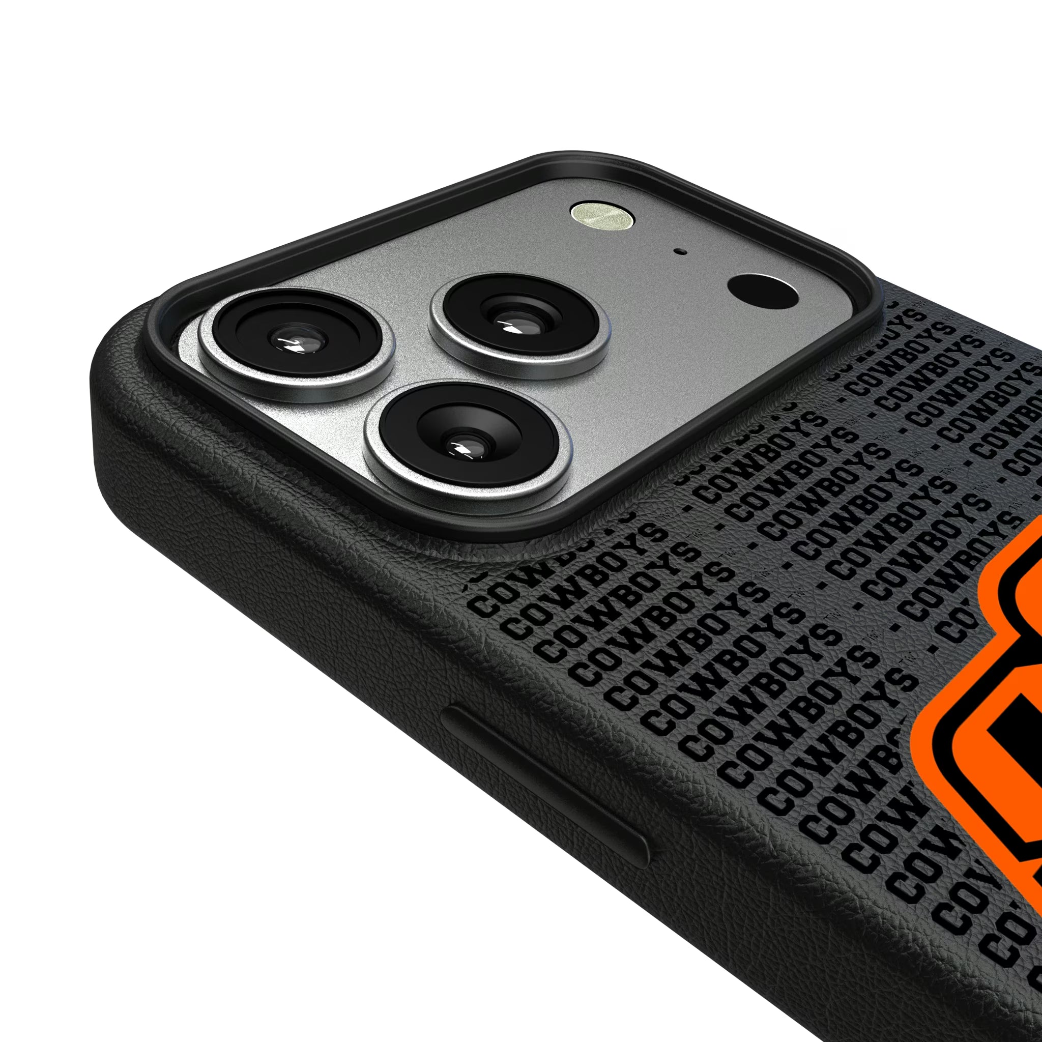 Oklahoma State University Cowboys Text Backdrop iPhone MagSafe Compatible Phone Case for Apple iPhone - Detail#Device_iPhone 17 Pro