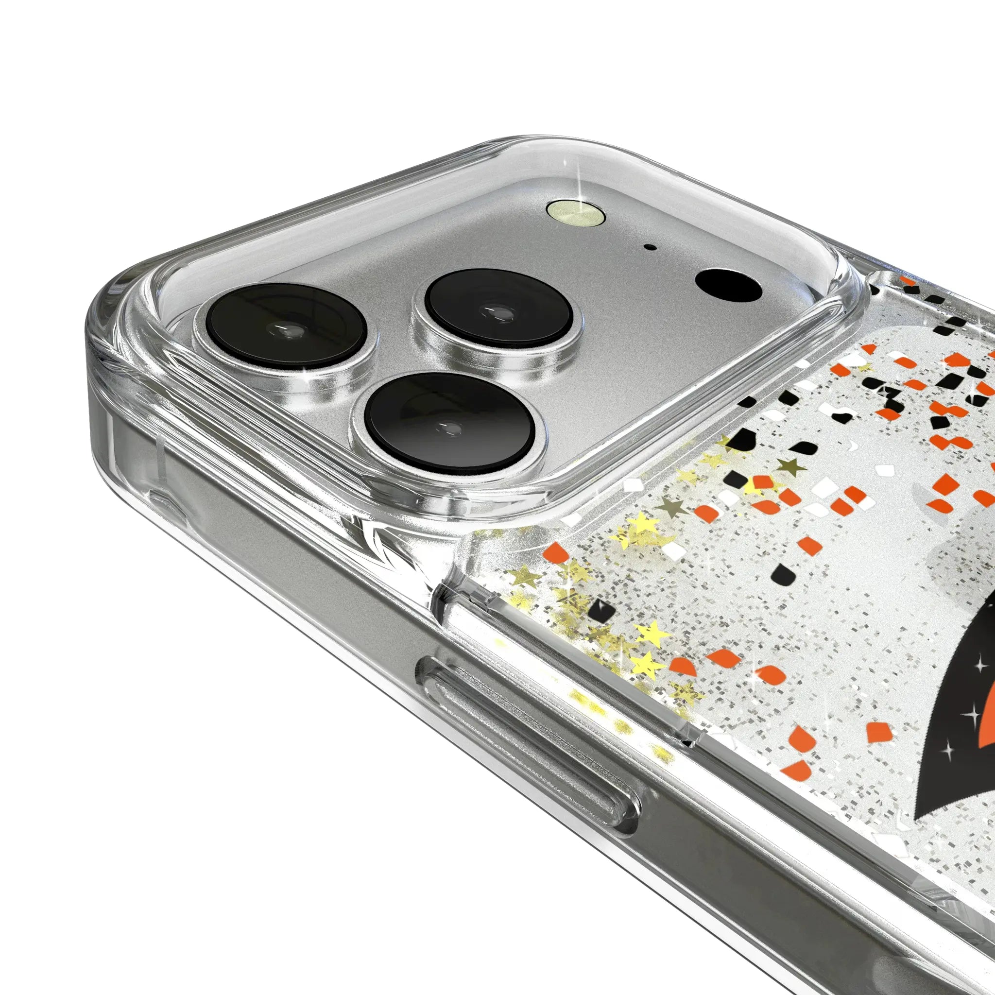 Oregon State University Beavers Confetti iPhone Glitter Phone Case for Apple iPhone - Detail