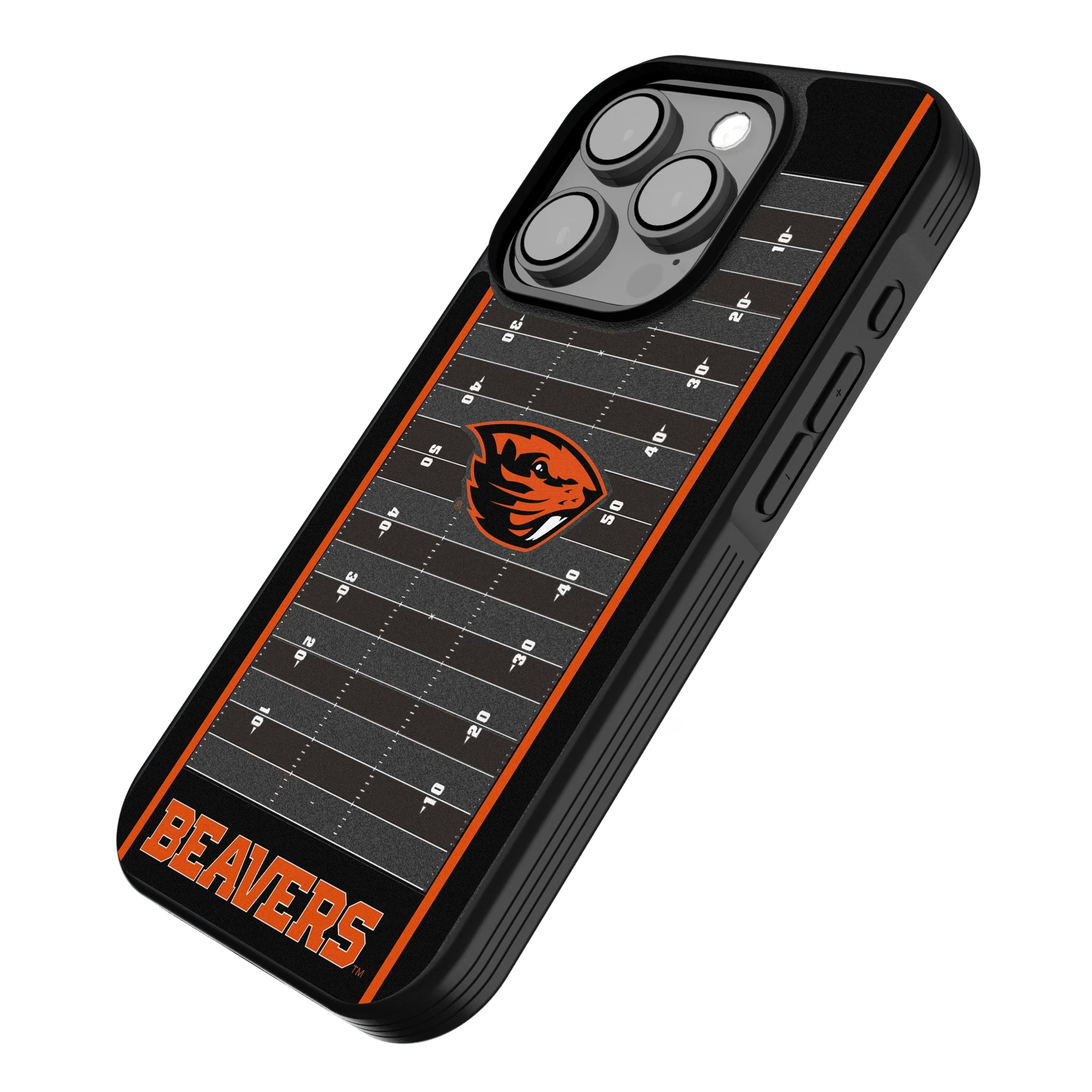 Oregon State University Beavers Field iPhone Bump Phone Case for Apple iPhone - Isometric View