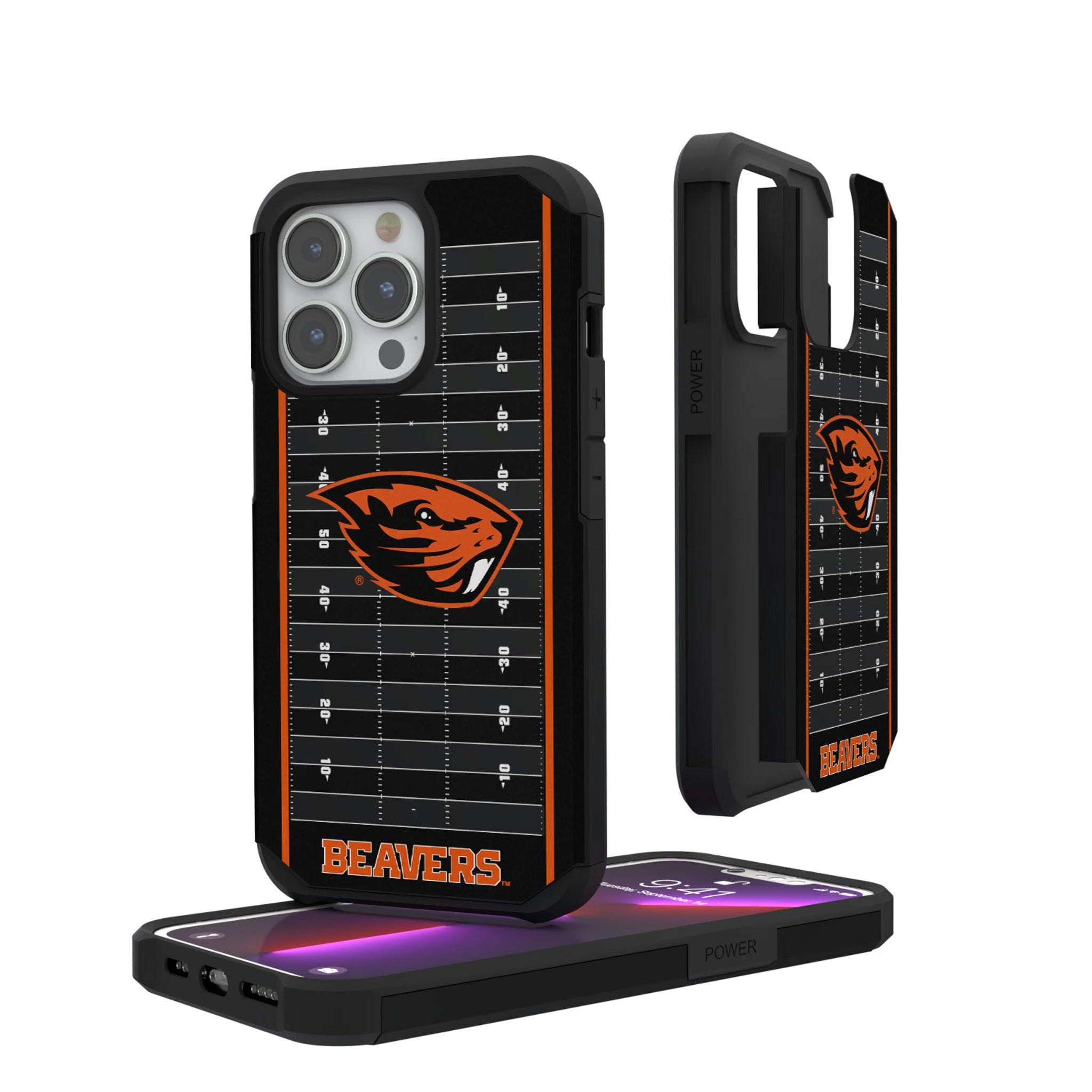 Oregon State University Beavers Field iPhone Rugged Phone Case for Apple iPhone