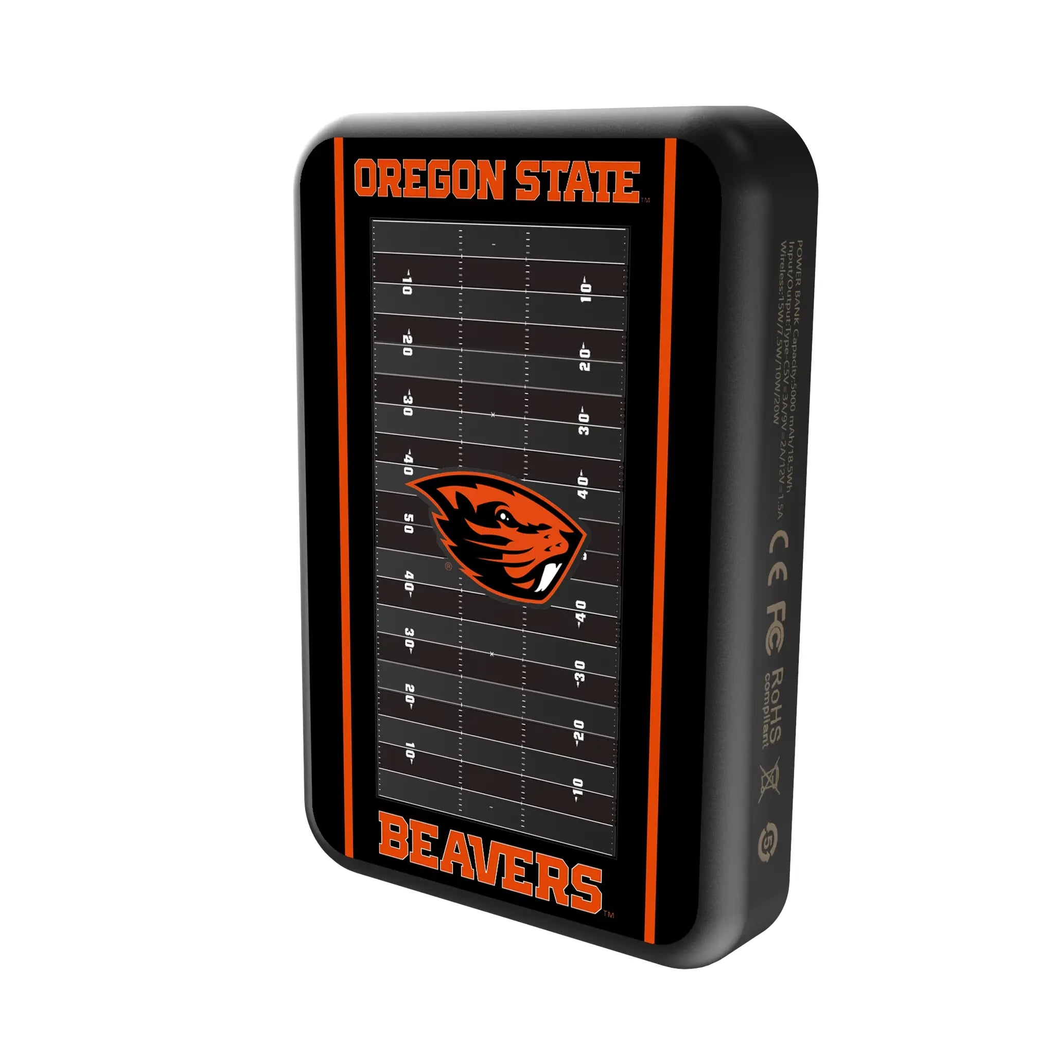 Oregon State University Beavers Field Wireless Mag Power Bank