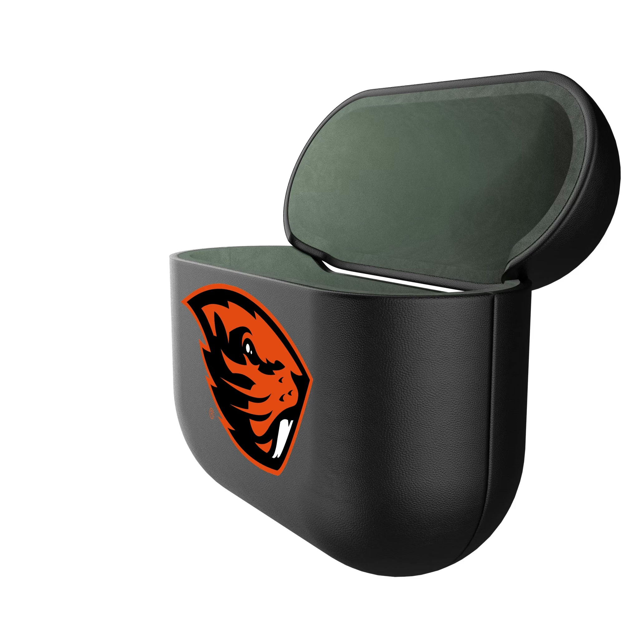 Oregon State University Beavers Insignia AirPods AirPod Case Cover - Isometric View#Device_AirPods 3rd Gen