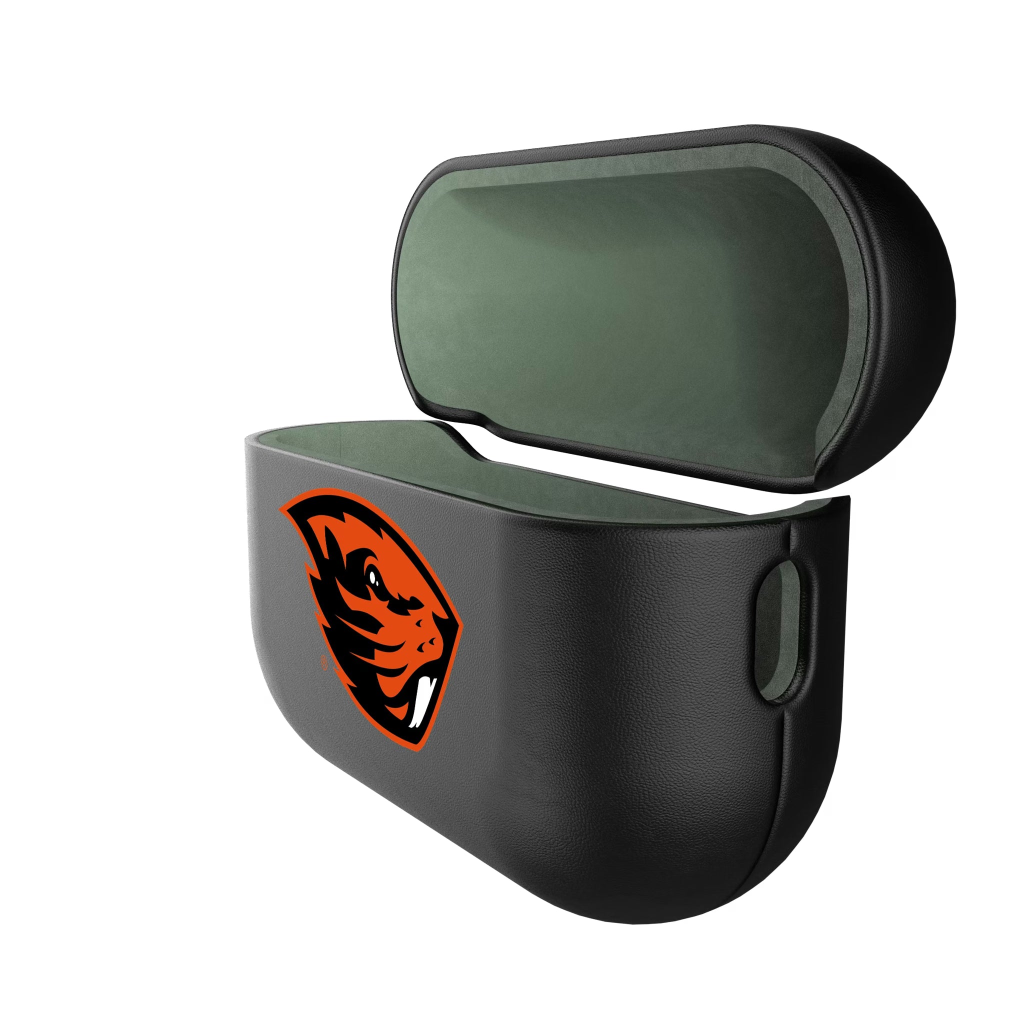 Oregon State University Beavers Insignia AirPods AirPod Case Cover - Isometric View#Device_AirPods Pro 2nd Gen