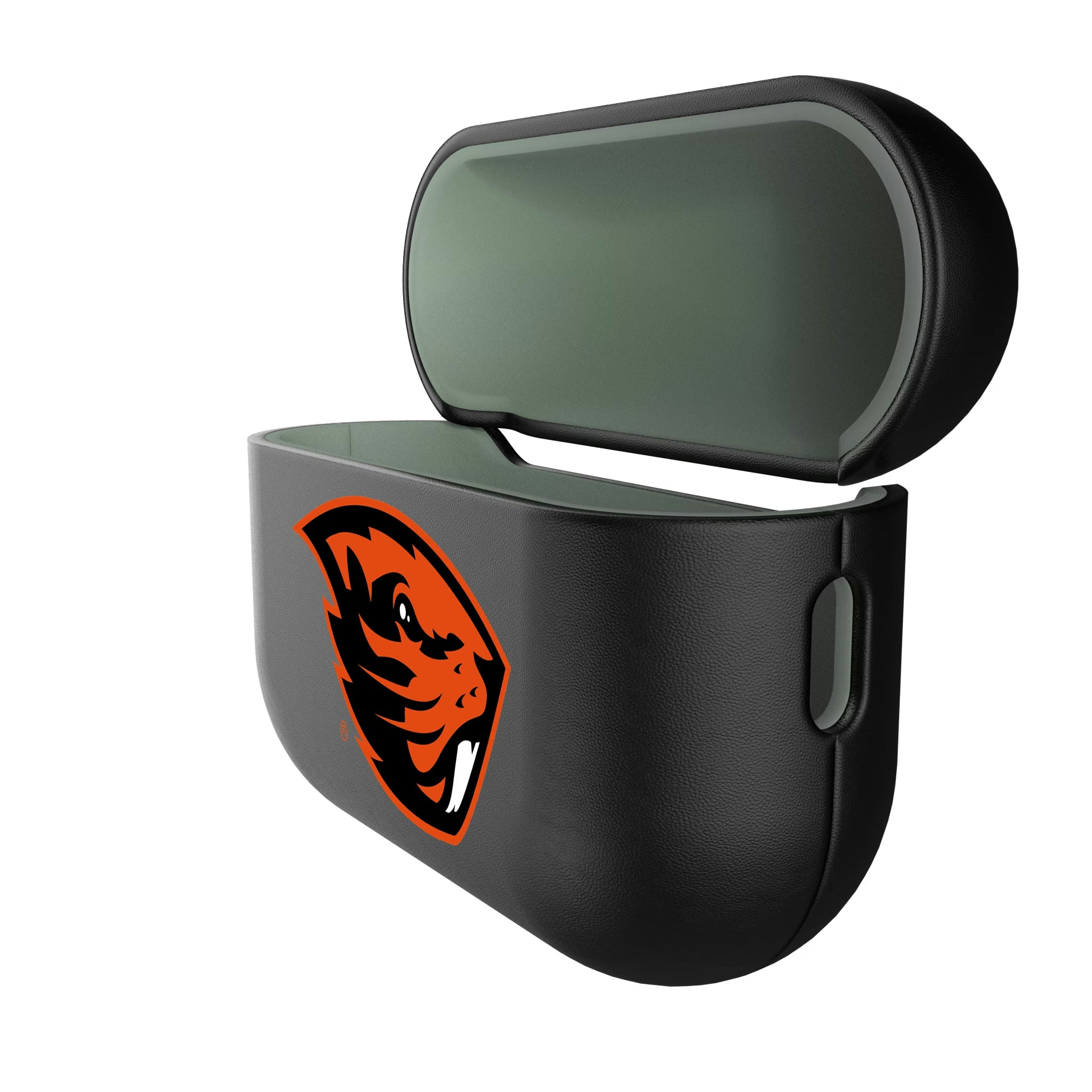Oregon State University Beavers Insignia AirPods AirPod Case Cover - Isometric View#Device_AirPods Pro 3