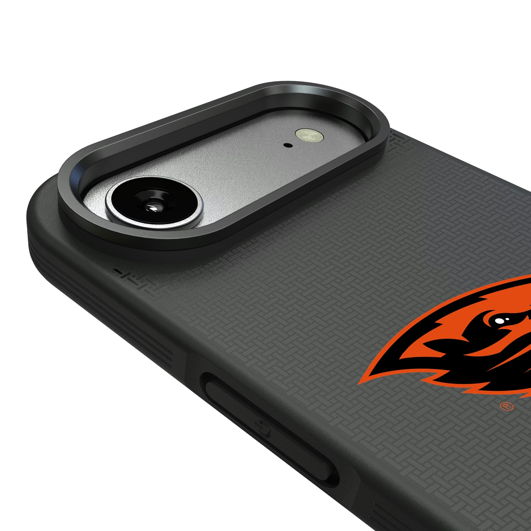 Oregon State University Beavers Linen iPhone Bump Phone Case for Apple iPhone - Detail#Device_iPhone Air