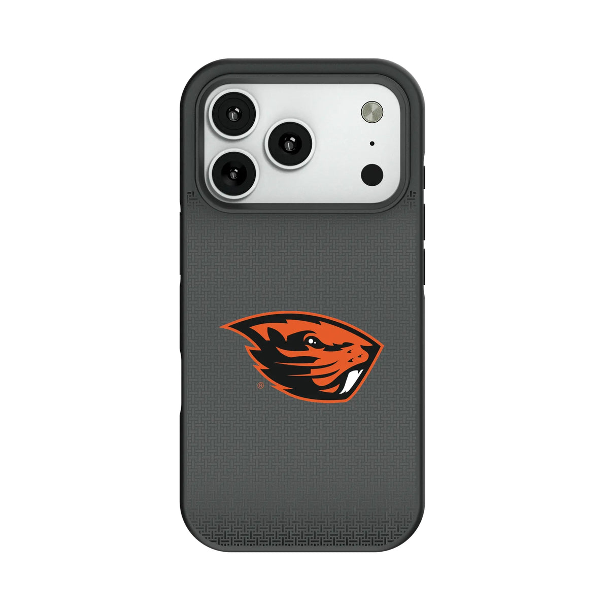 Oregon State University Beavers Linen Bump Phone Case for Apple iPhone