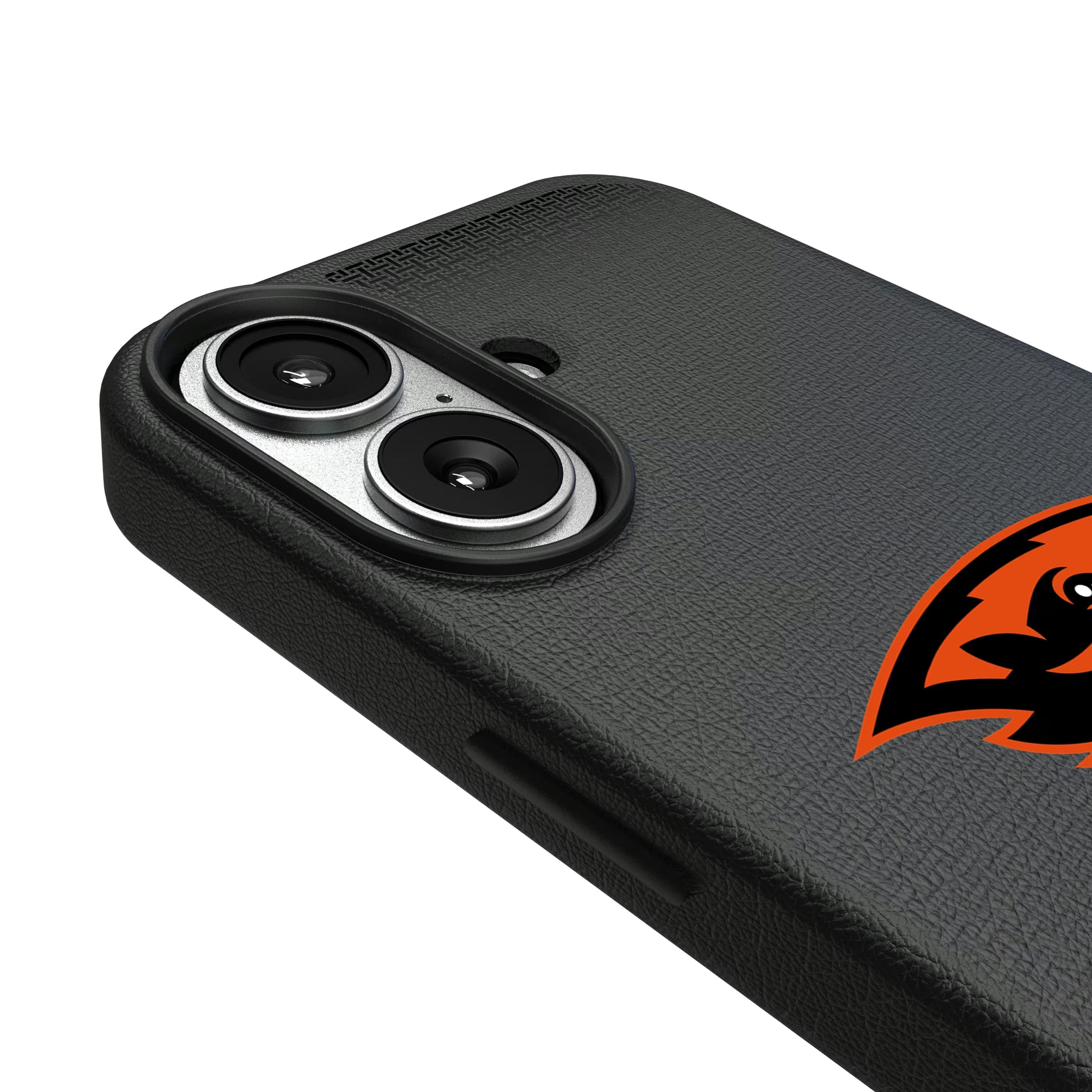 Oregon State University Beavers Linen iPhone MagSafe Compatible Phone Case for Apple iPhone - Detail#Device_iPhone 17