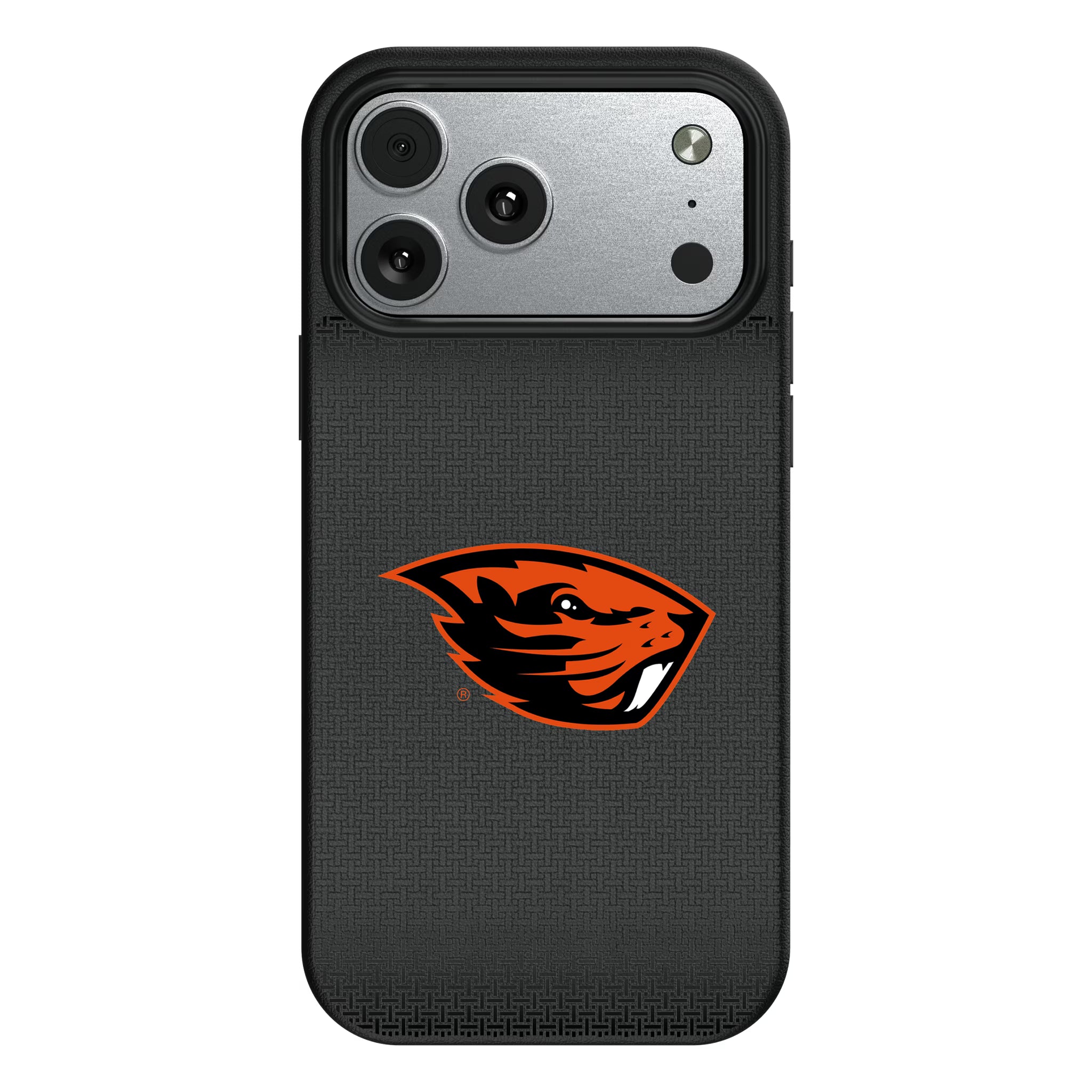 Oregon State University Beavers Linen iPhone MagSafe Compatible Phone Case for Apple iPhone#Device_iPhone 17 Pro Max