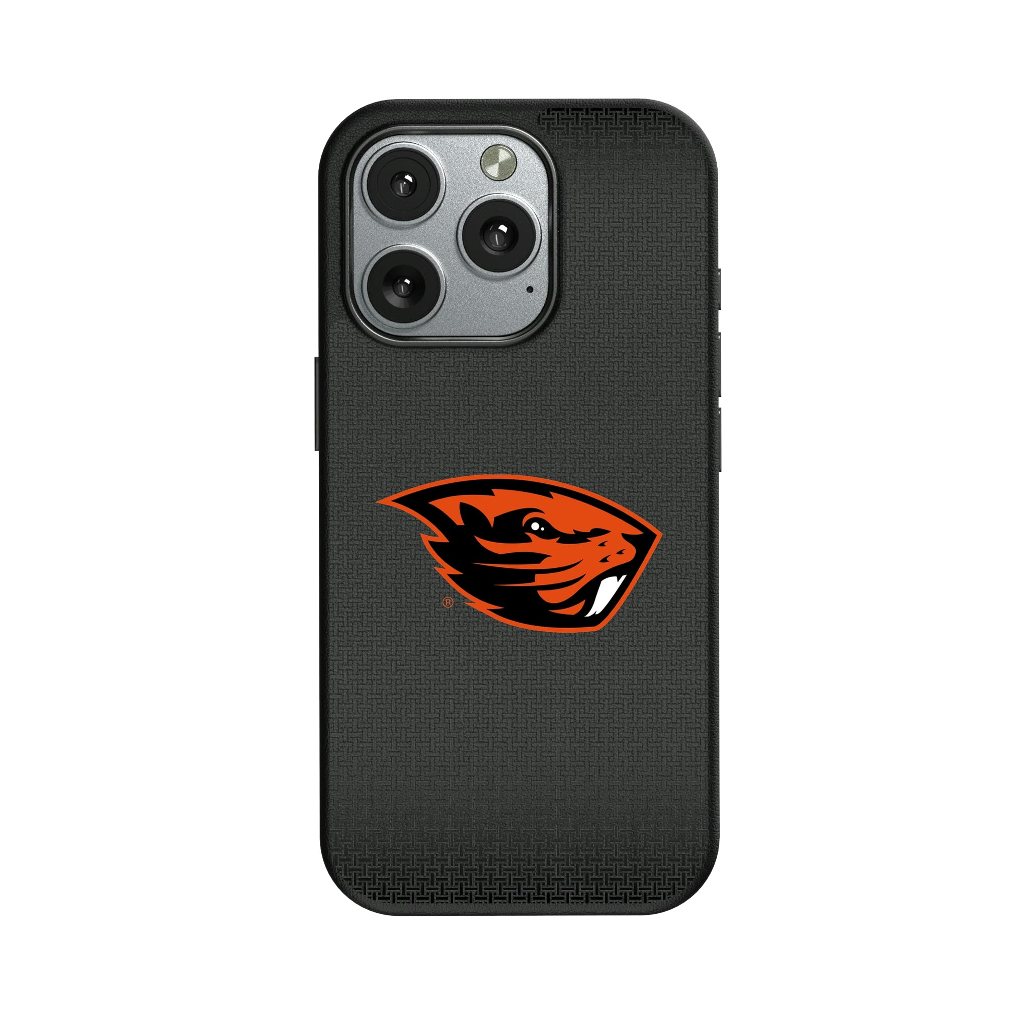 Oregon State University Beavers Linen iPhone MagSafe Compatible Phone Case for Apple iPhone