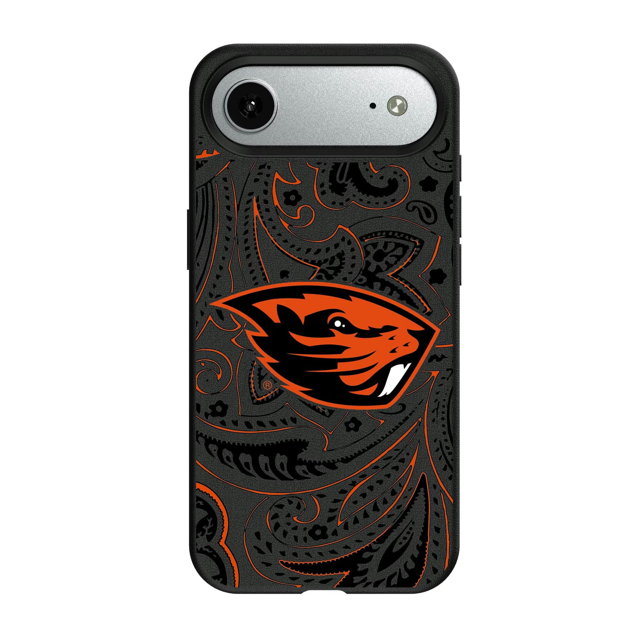 Oregon State University Beavers Paisley iPhone MagSafe Compatible Phone Case for Apple iPhone#Device_iPhone Air
