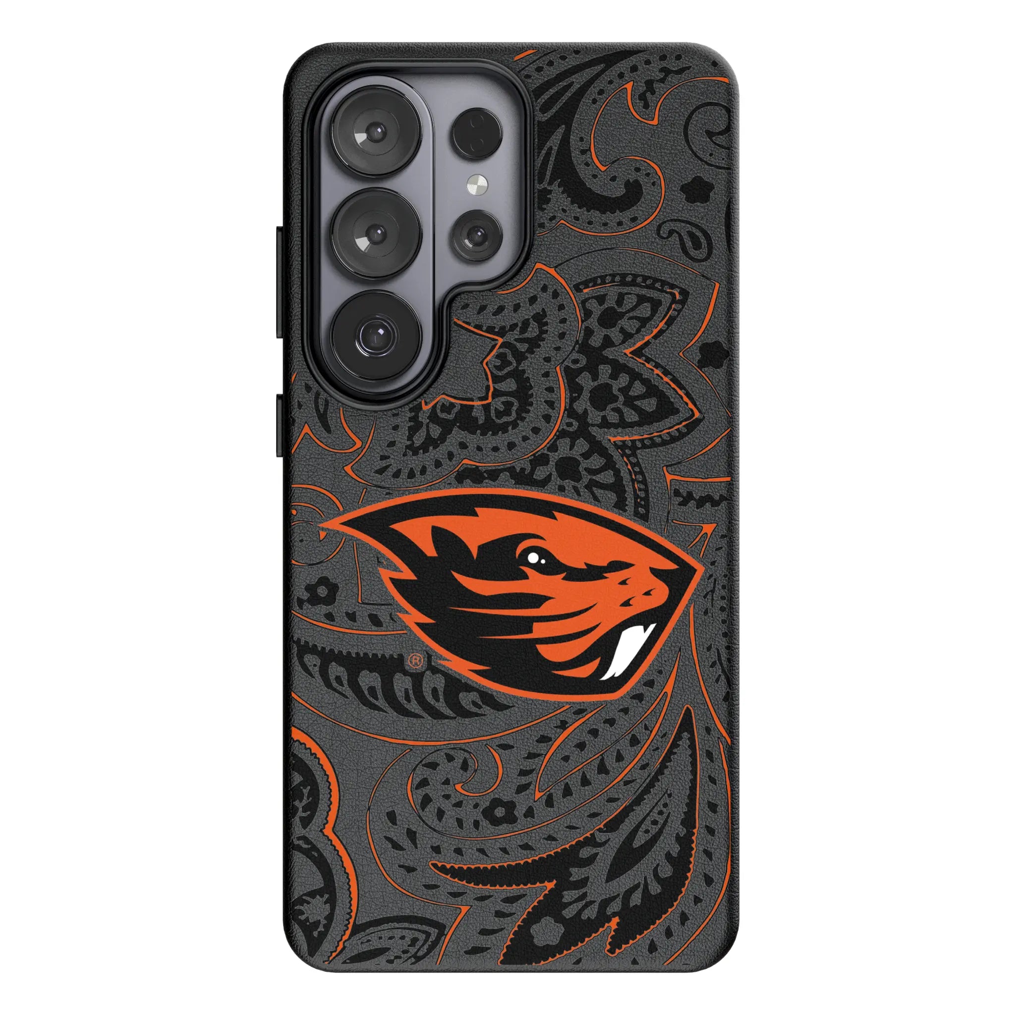 Oregon State University Beavers Paisley Galaxy MagSafe Compatible Phone Case for Samsung Galaxy#Device_Galaxy S26 Ultra