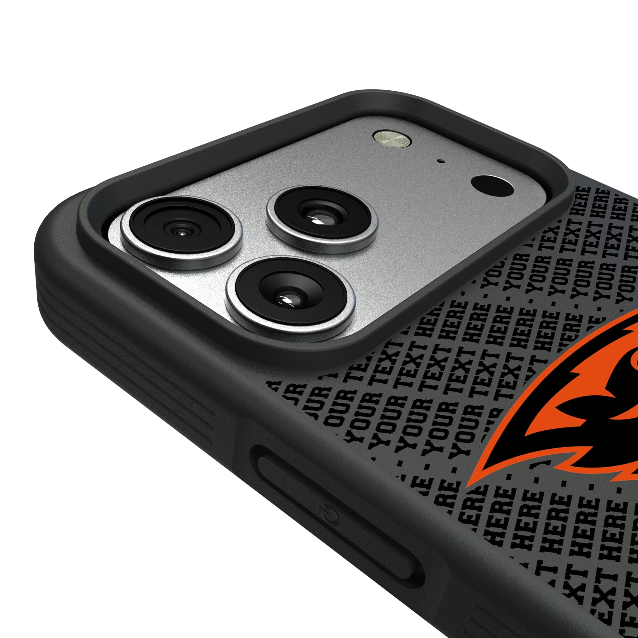 Oregon State University Beavers Personalized EndZone Plus iPhone Bump Phone Case for Apple iPhone - Detail#Device_iPhone 17 Pro Max
